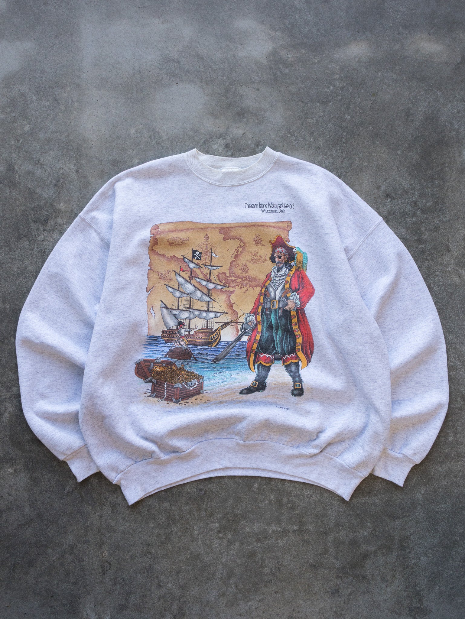 Vintage Treasure Island Resort Sweatshirt (2XL)