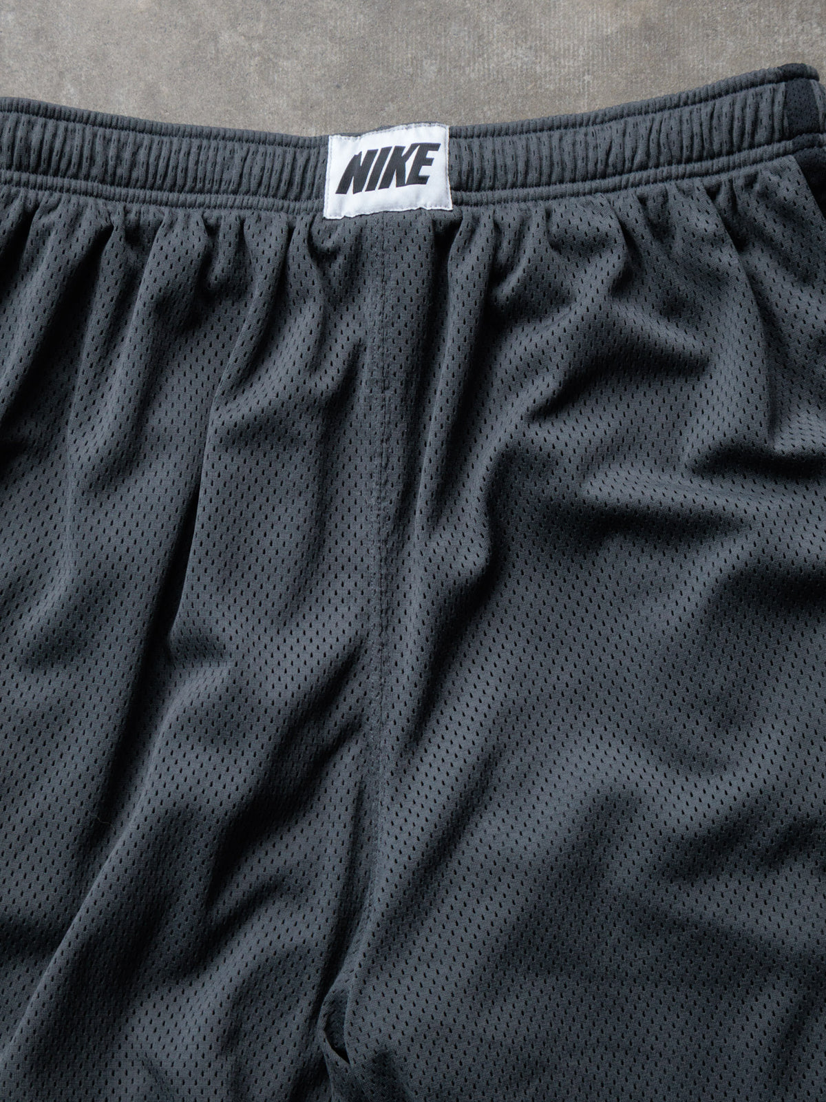 Vintage Grey Nike Mesh Shorts (XL)