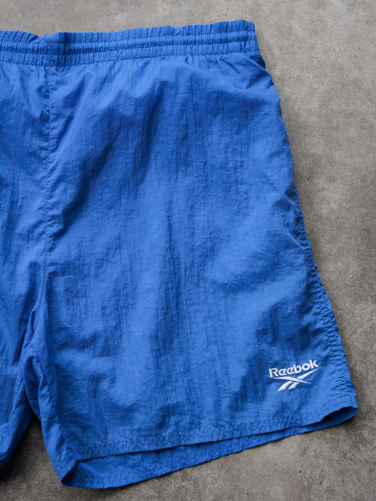 Vintage 00s Blue Reebok Swim Shorts (L)