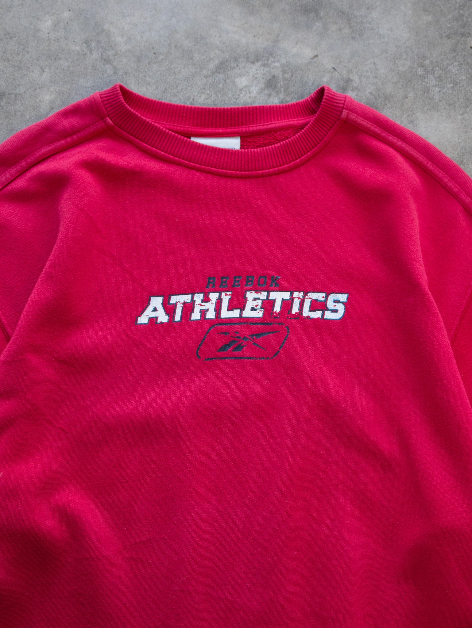 Vintage Red Reebok Athletics Sweatshirt (L)