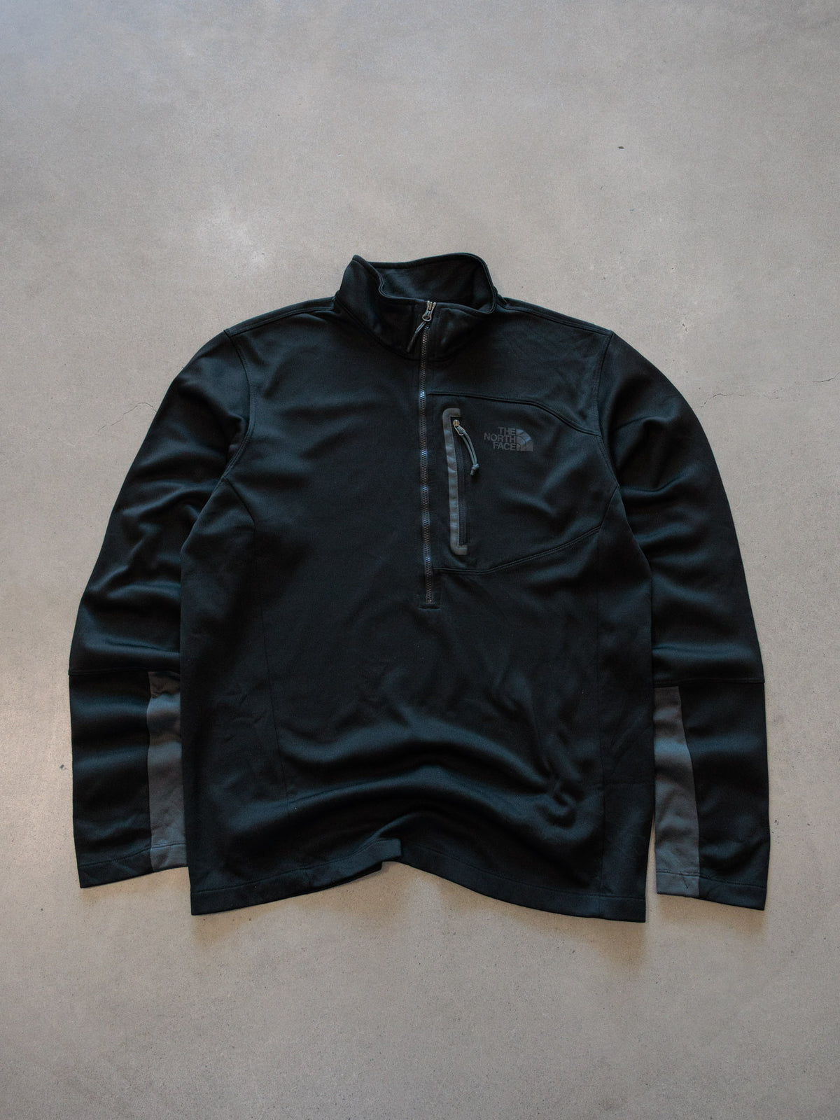 Vintage Black The North Face Fleece Quarter Zip (-)