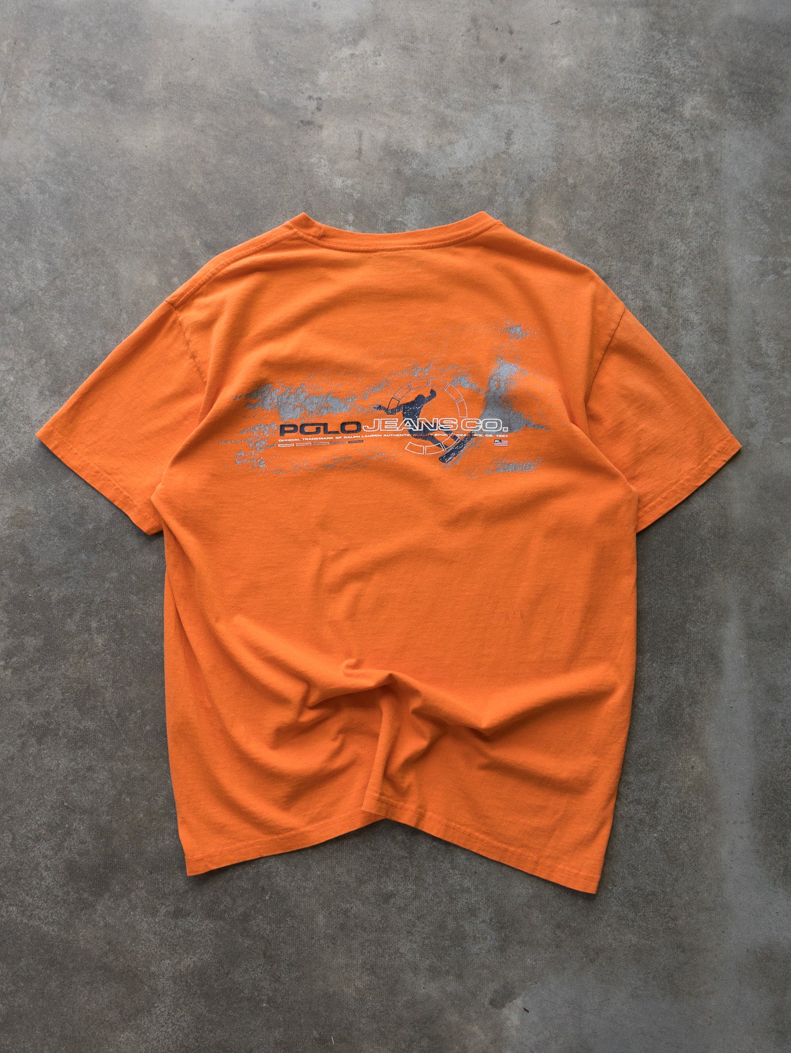 Vintage 00s Polo Jeans Co. Ralph Lauren Snowboard Tee (M)