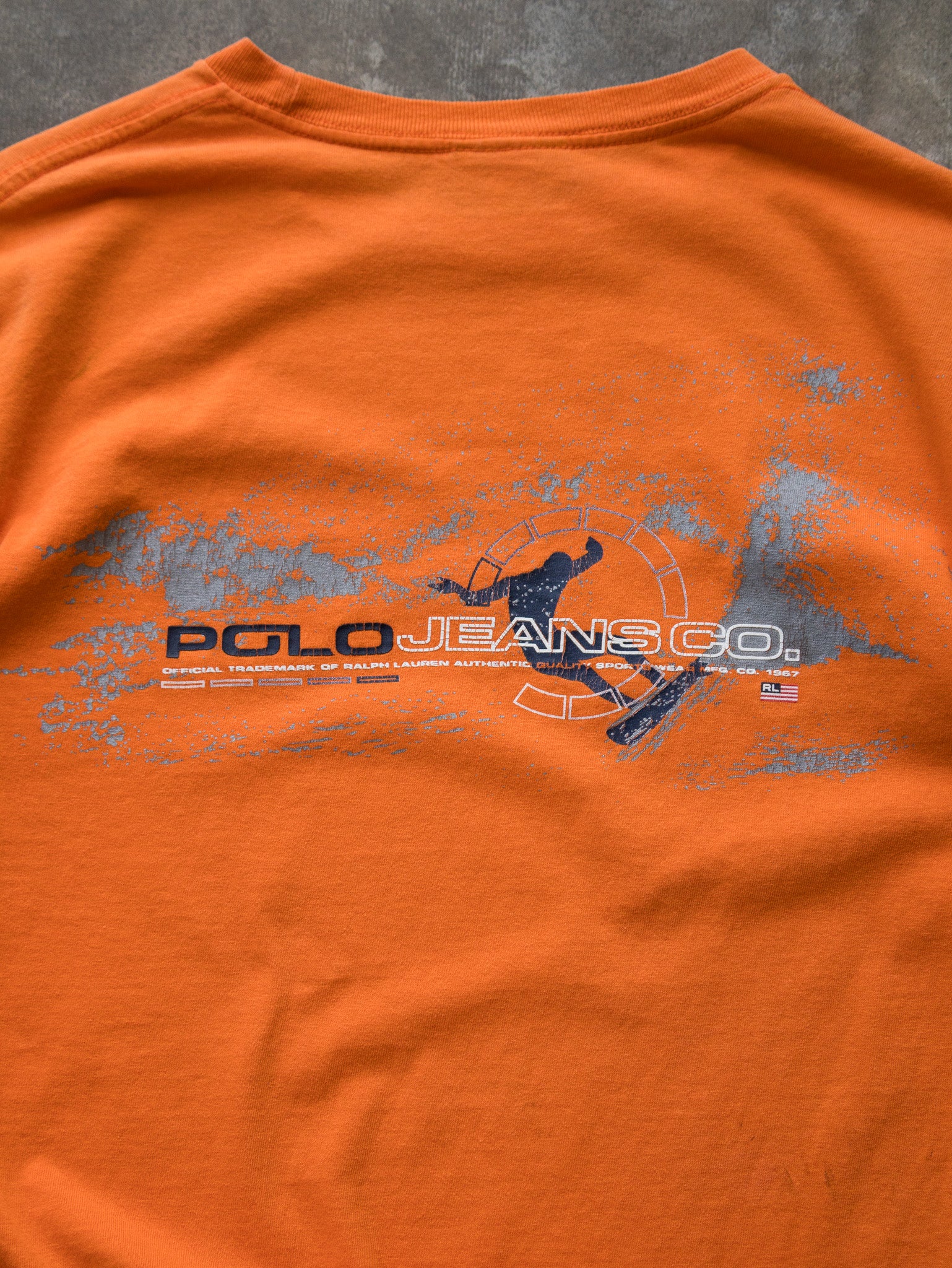 Vintage 00s Polo Jeans Co. Ralph Lauren Snowboard Tee (M)