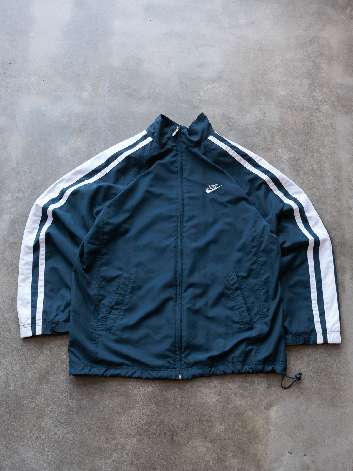 Vintage 00s Navy Nike Track Jacket (L)