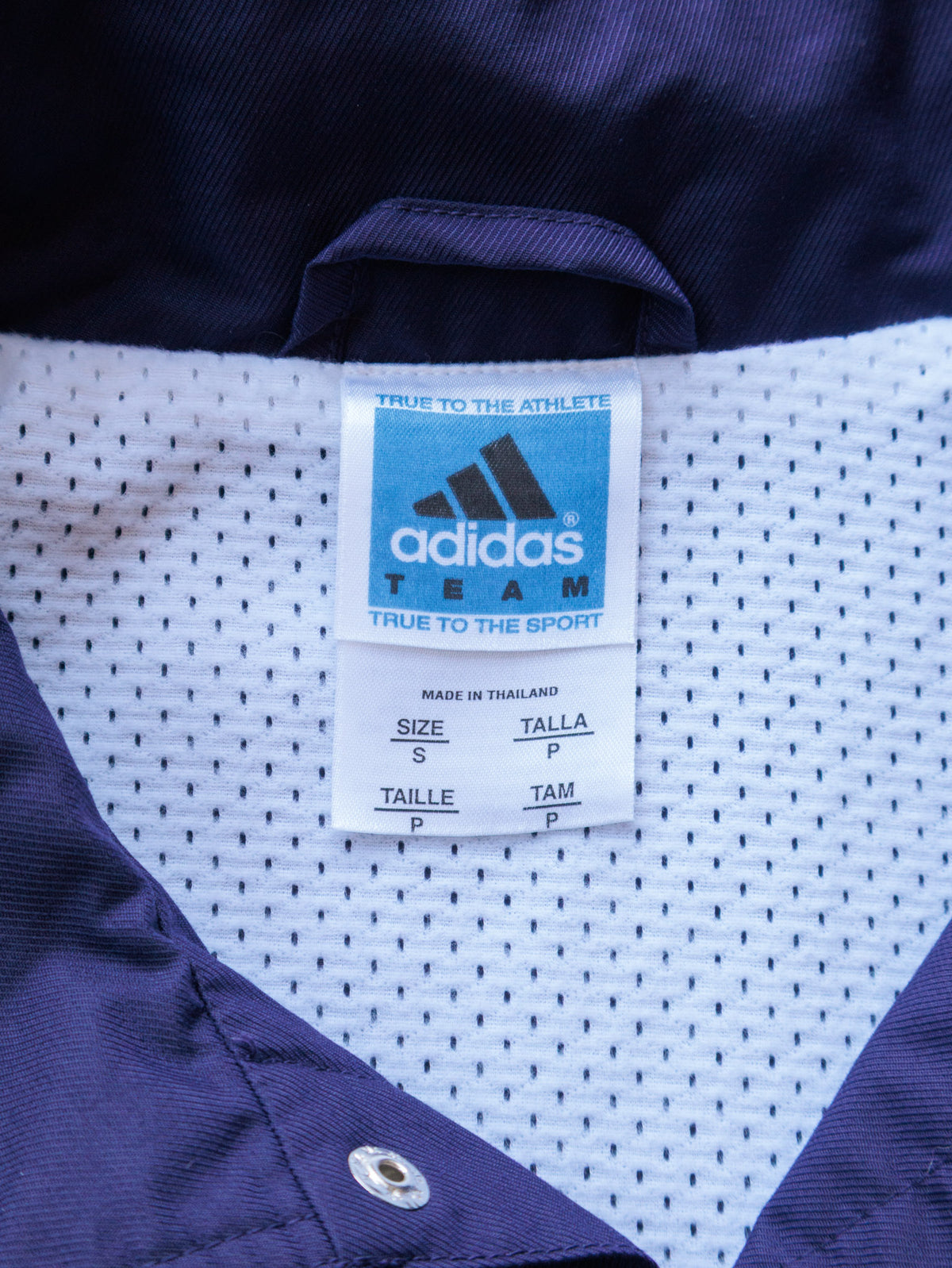 Vintage 00s Purple Adidas Windbreaker (S)