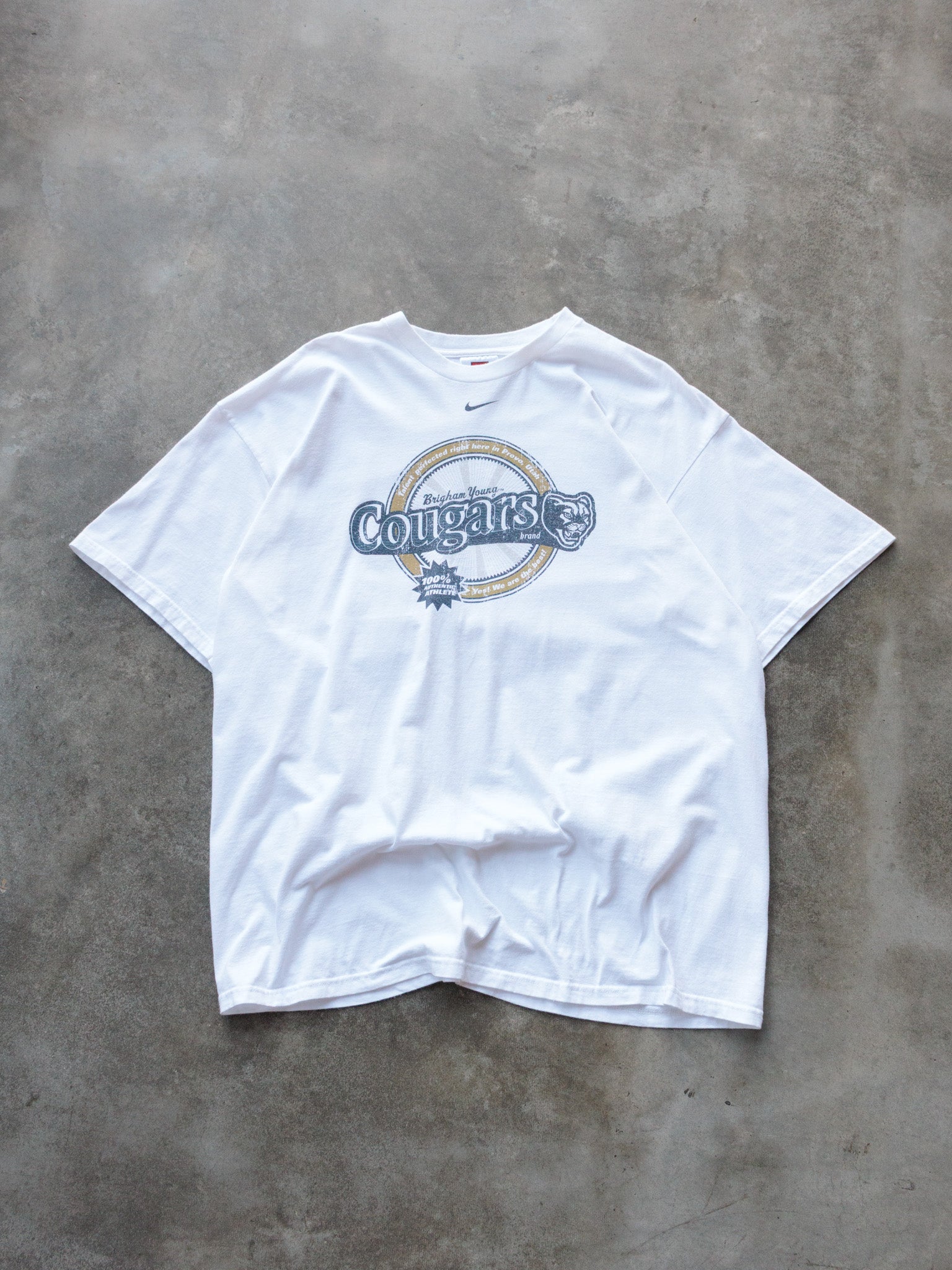 Vintage 00s BYU Cougars Nike Tee (XL)