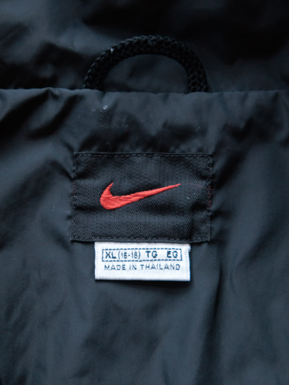 Vintage 90s Black Nike Windbreaker (XL)