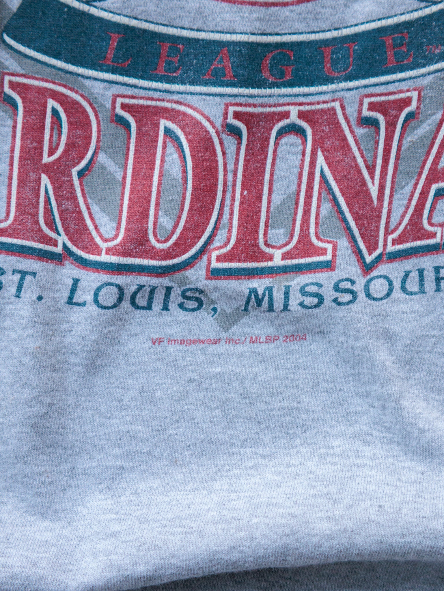 Vintage 2004 Grey St. Louis Cardinals Tee (XL)
