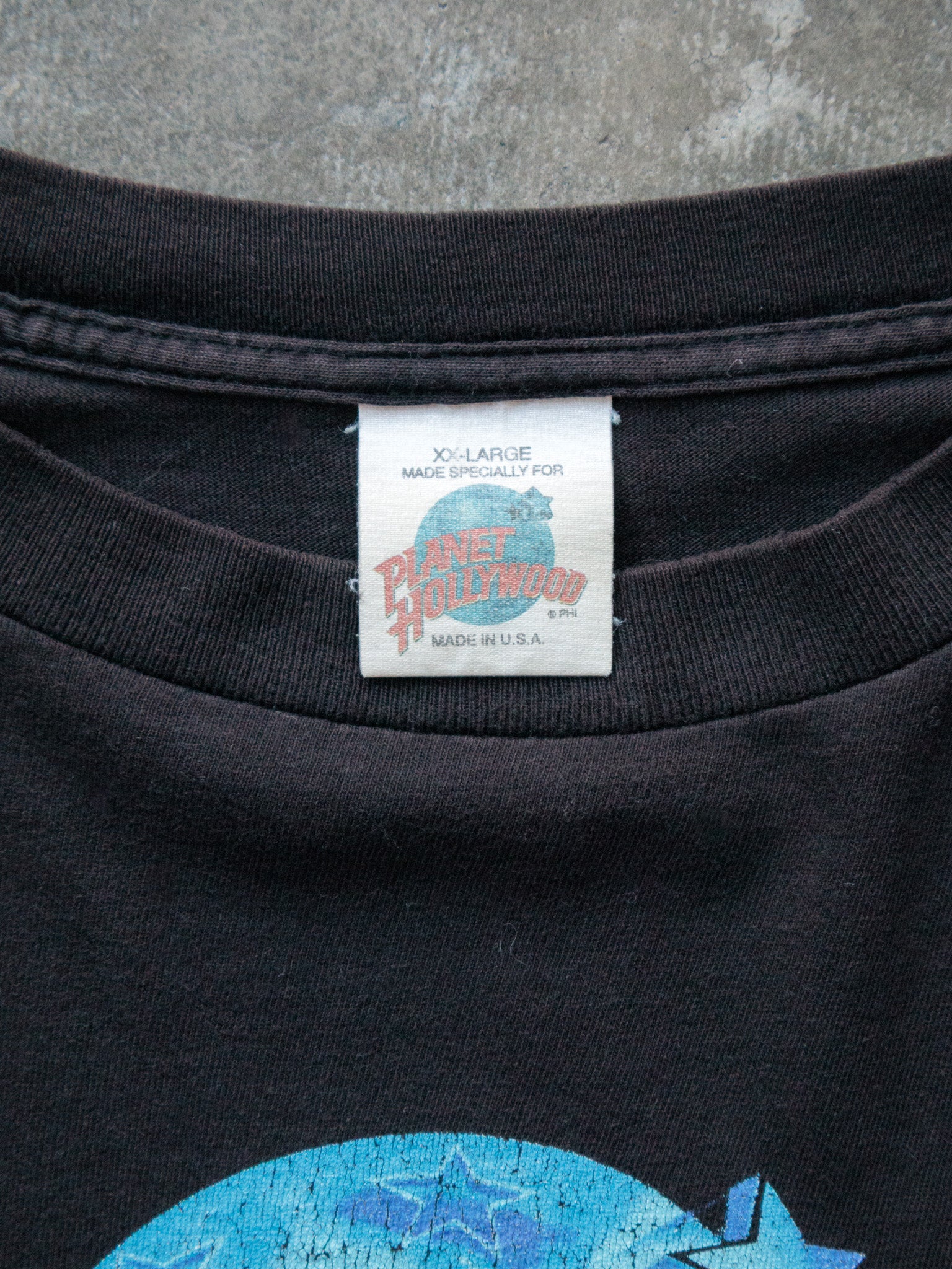 Vintage 90s Black Planet Hollywood San Diego Tee (2XL)