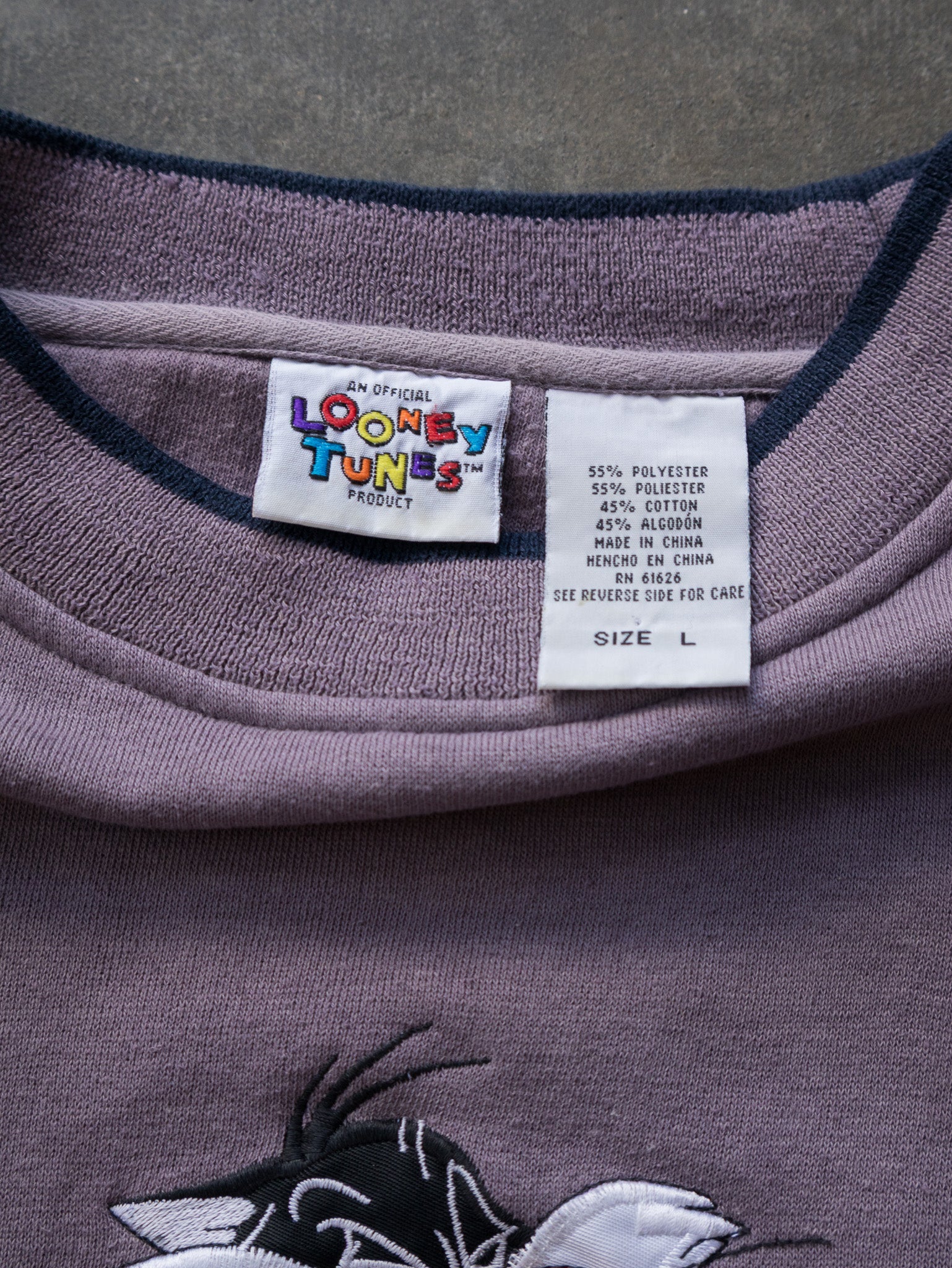 Vintage 1996 Sylvester Looney Tunes Sweatshirt (L)