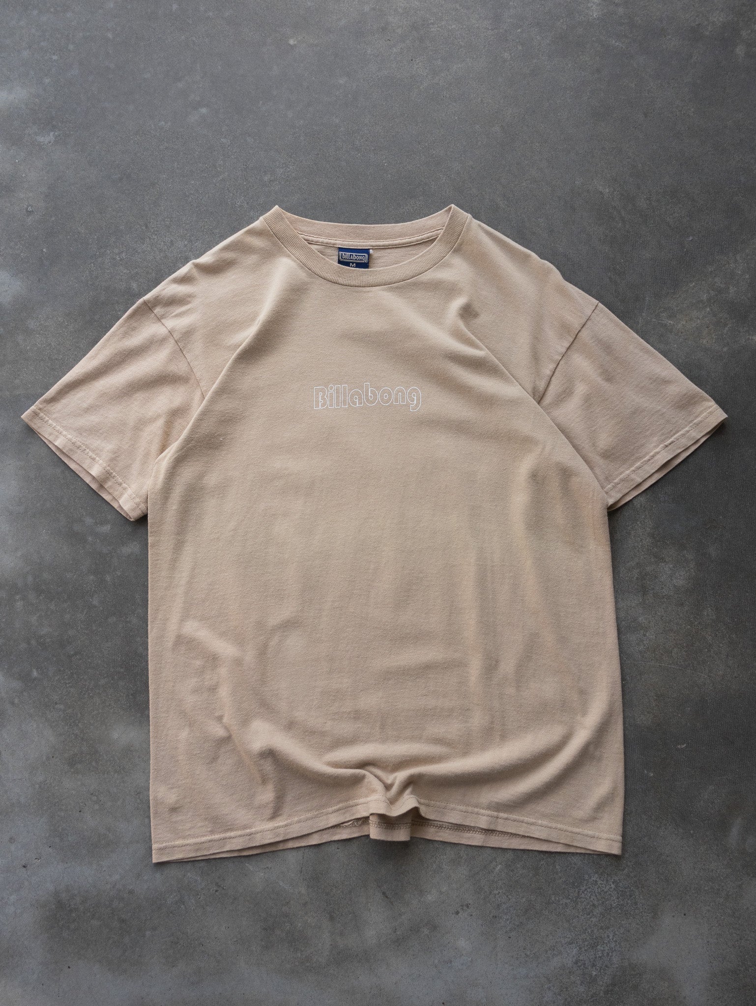 Vintage '90s Billabong Wave Logo Tee (M)