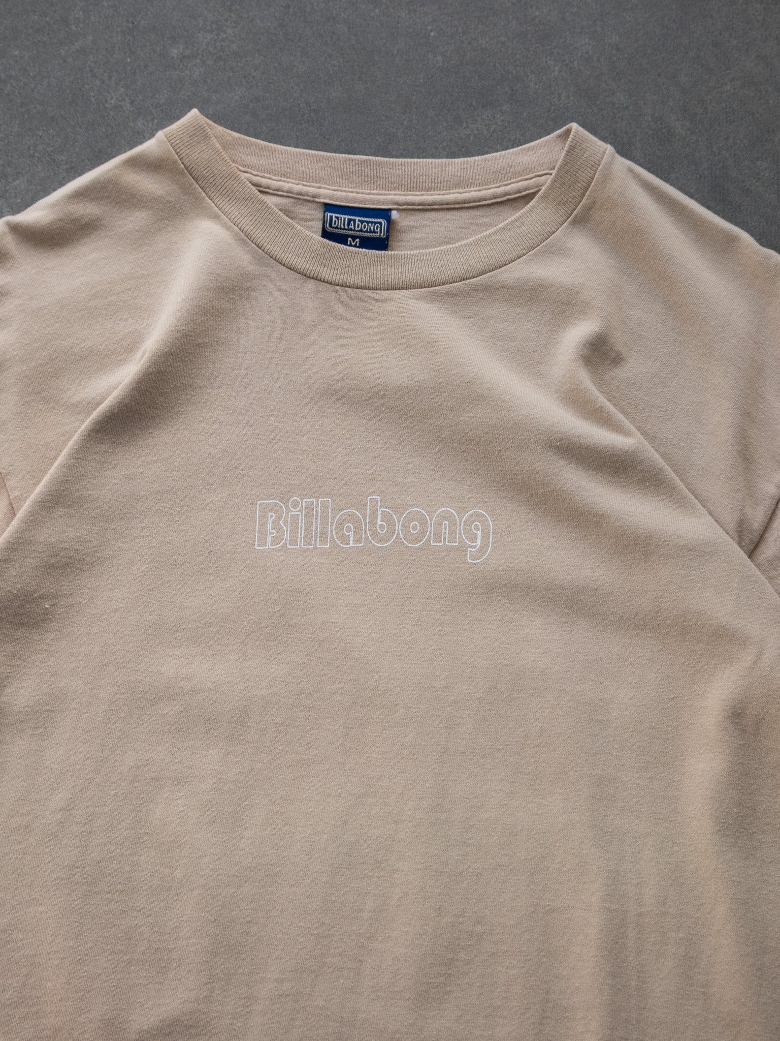 Vintage '90s Billabong Wave Logo Tee (M)