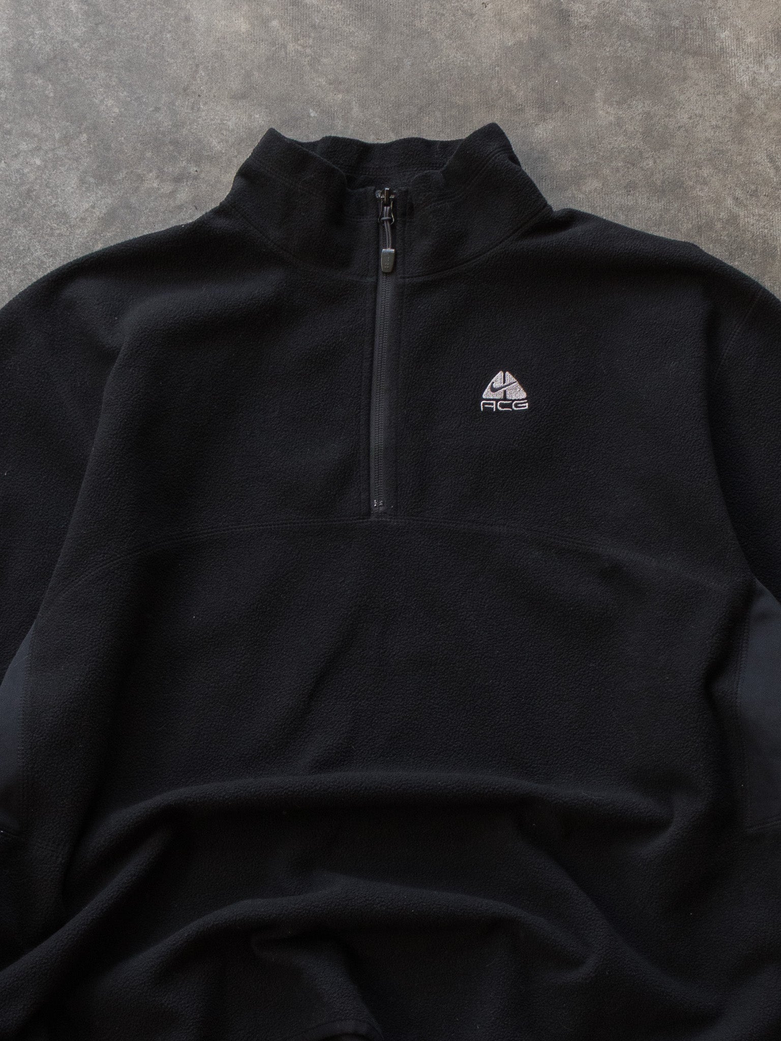Vintage Black Nike ACG Fleece Quarter Zip (XL)