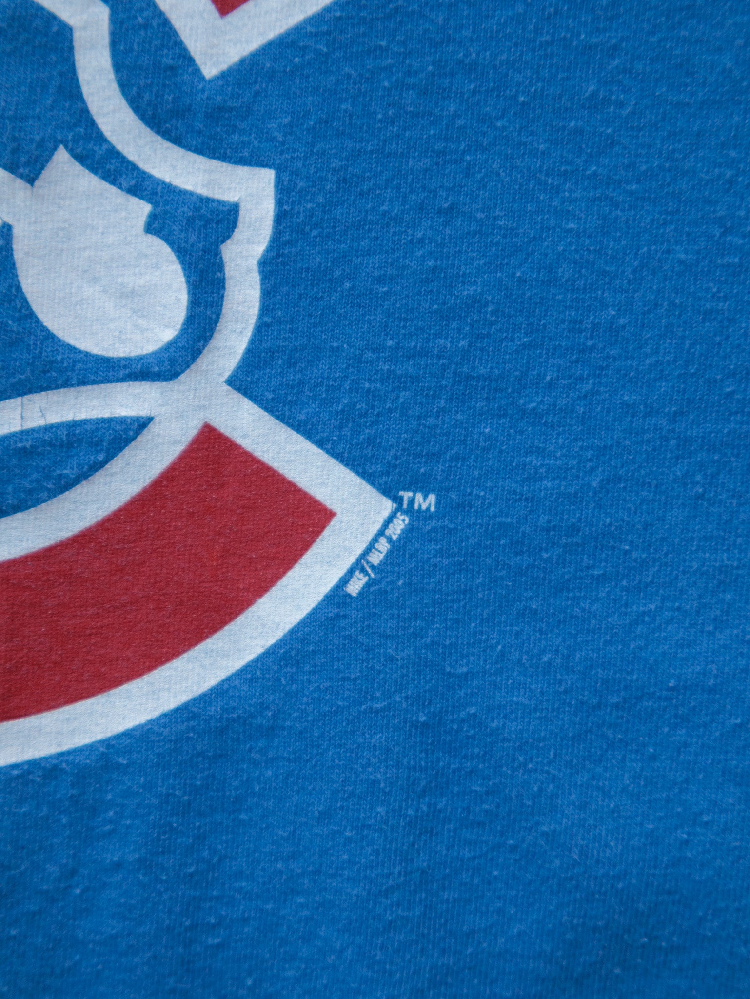 Vintage 00s Blue Chicago Cubs Nike Ringer Tee (2XL)