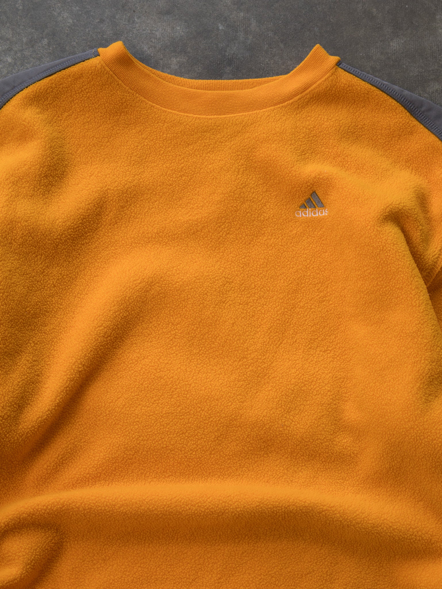 Vintage Yellow Adidas Fleece (M)