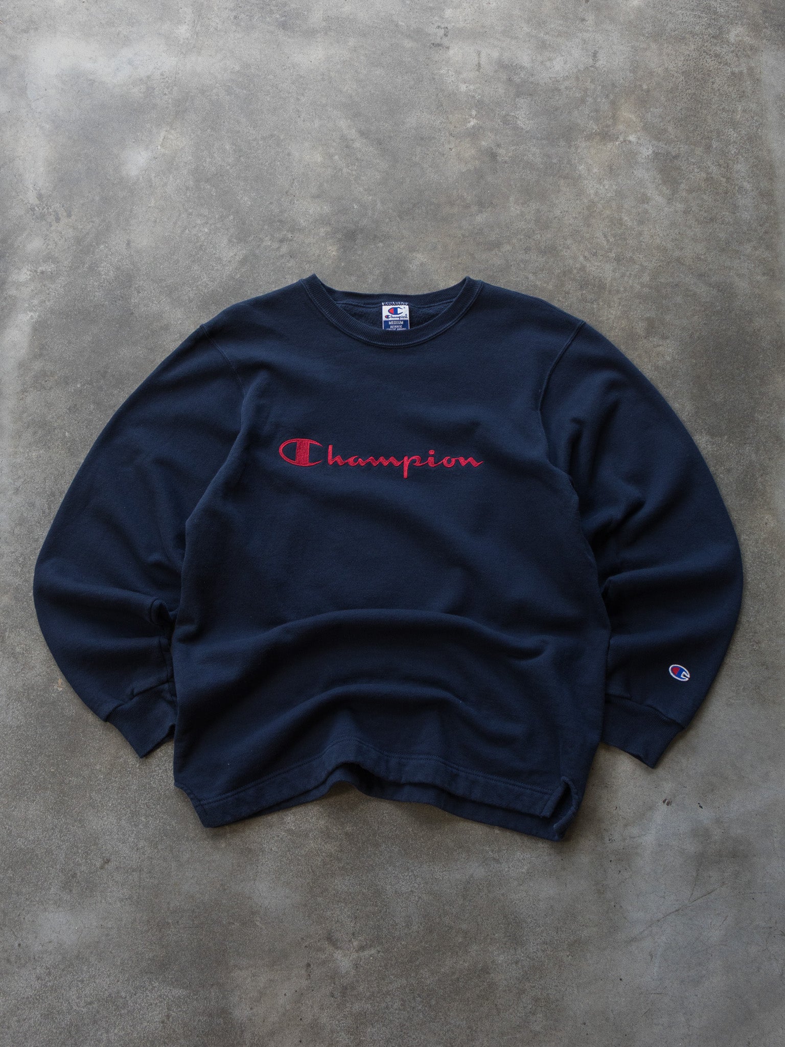 Vintage 90s Navy Champion Sweatshirt (M)