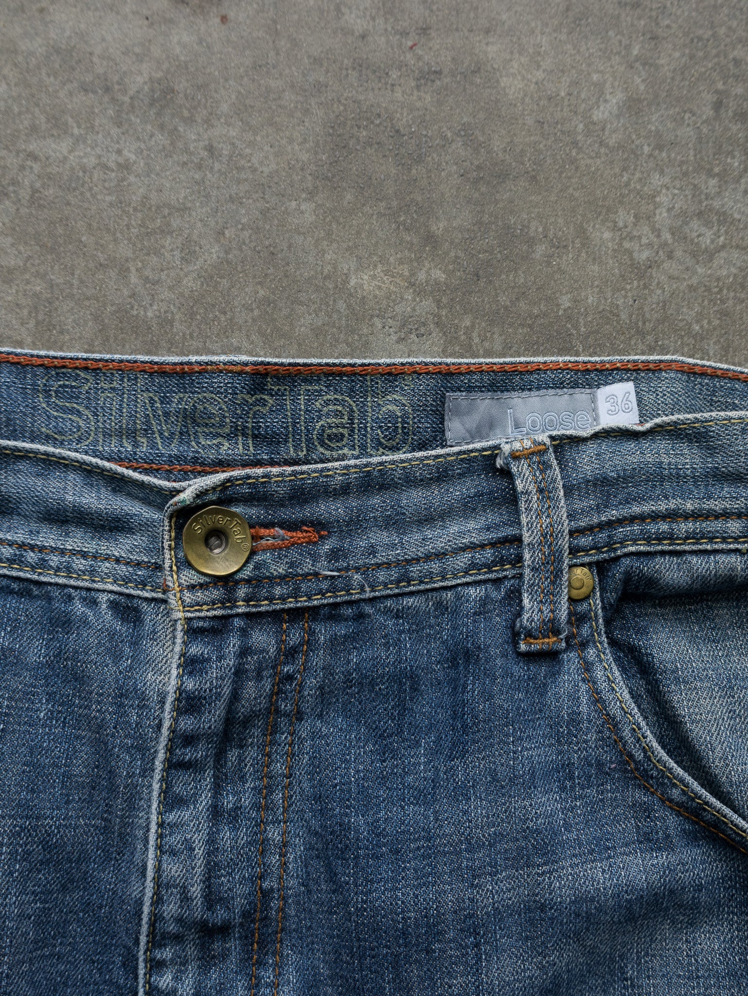 Vintage 00s Levi's SilverTab Jeans (W36)