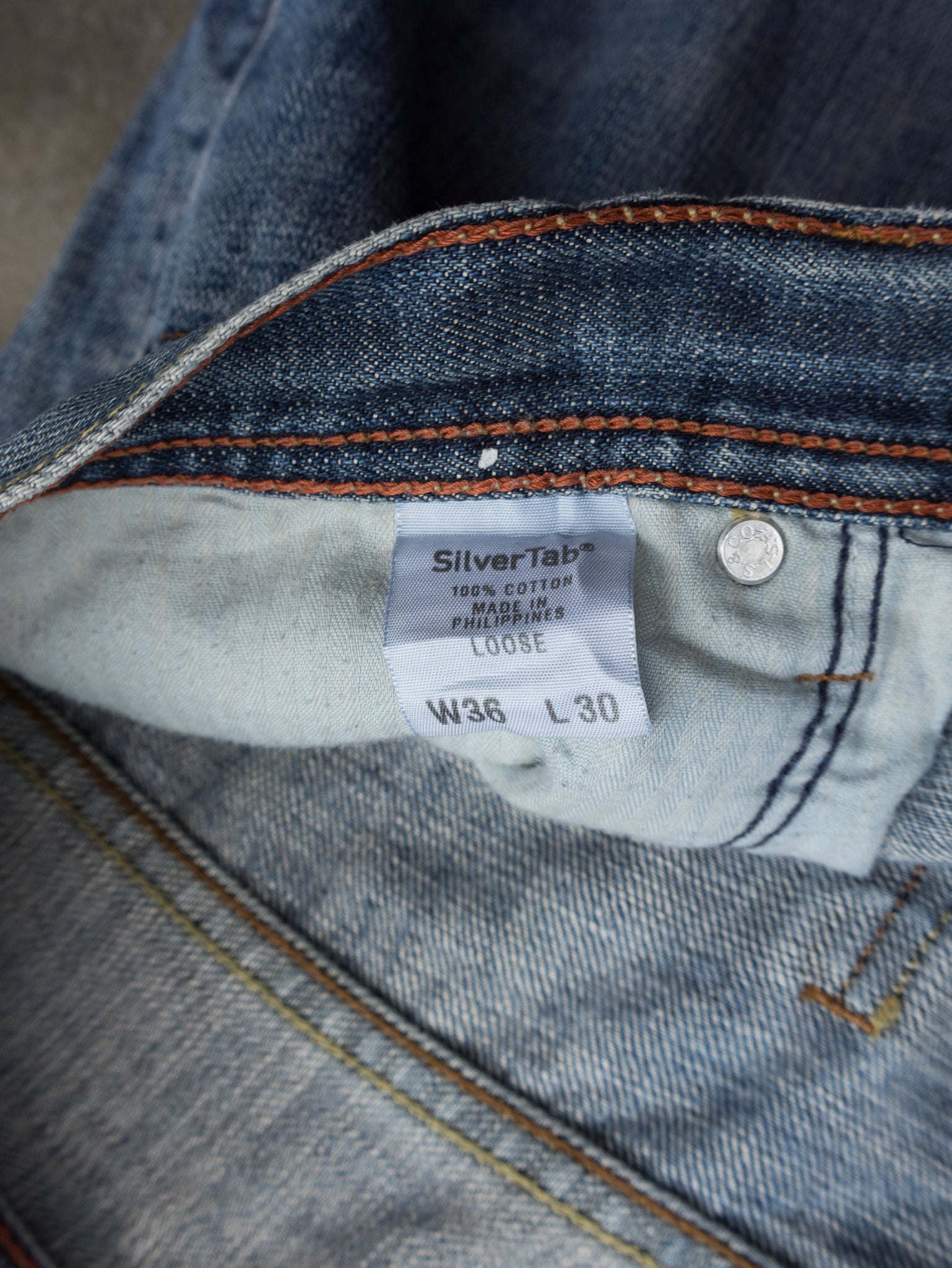 Vintage 00s Levi's SilverTab Jeans (W36)