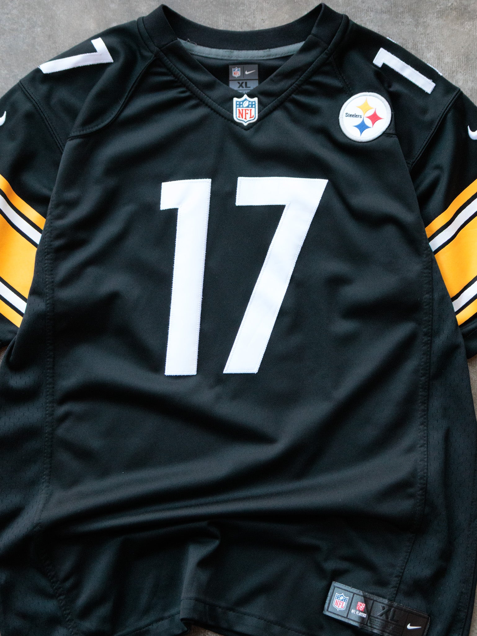 Vintage Black Nike Pittsburgh Steelers Wallace Jersey (18-20Y)