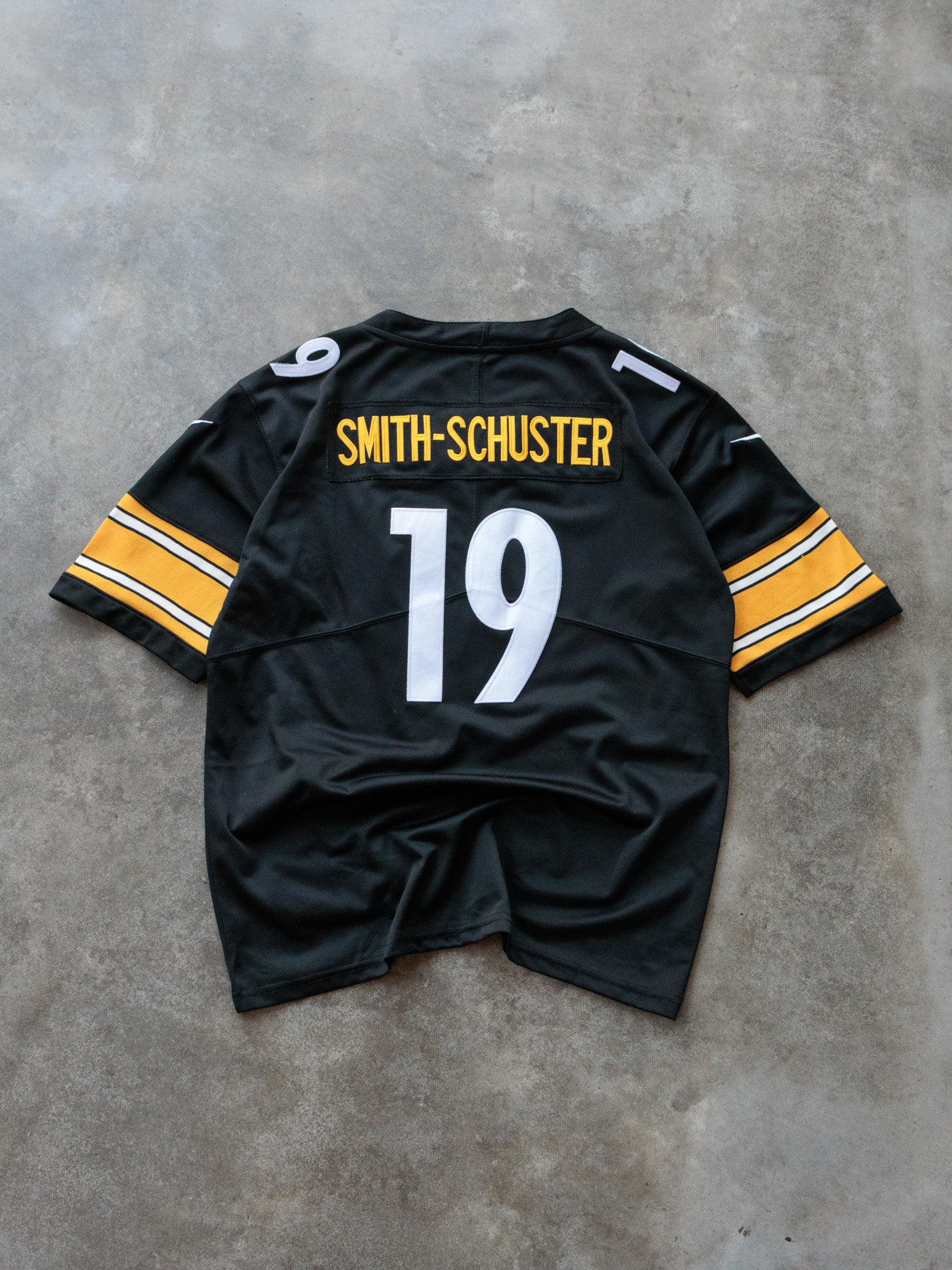 Black Nike Pittsburgh Steelers Smith-Schuster Jersey (XL)