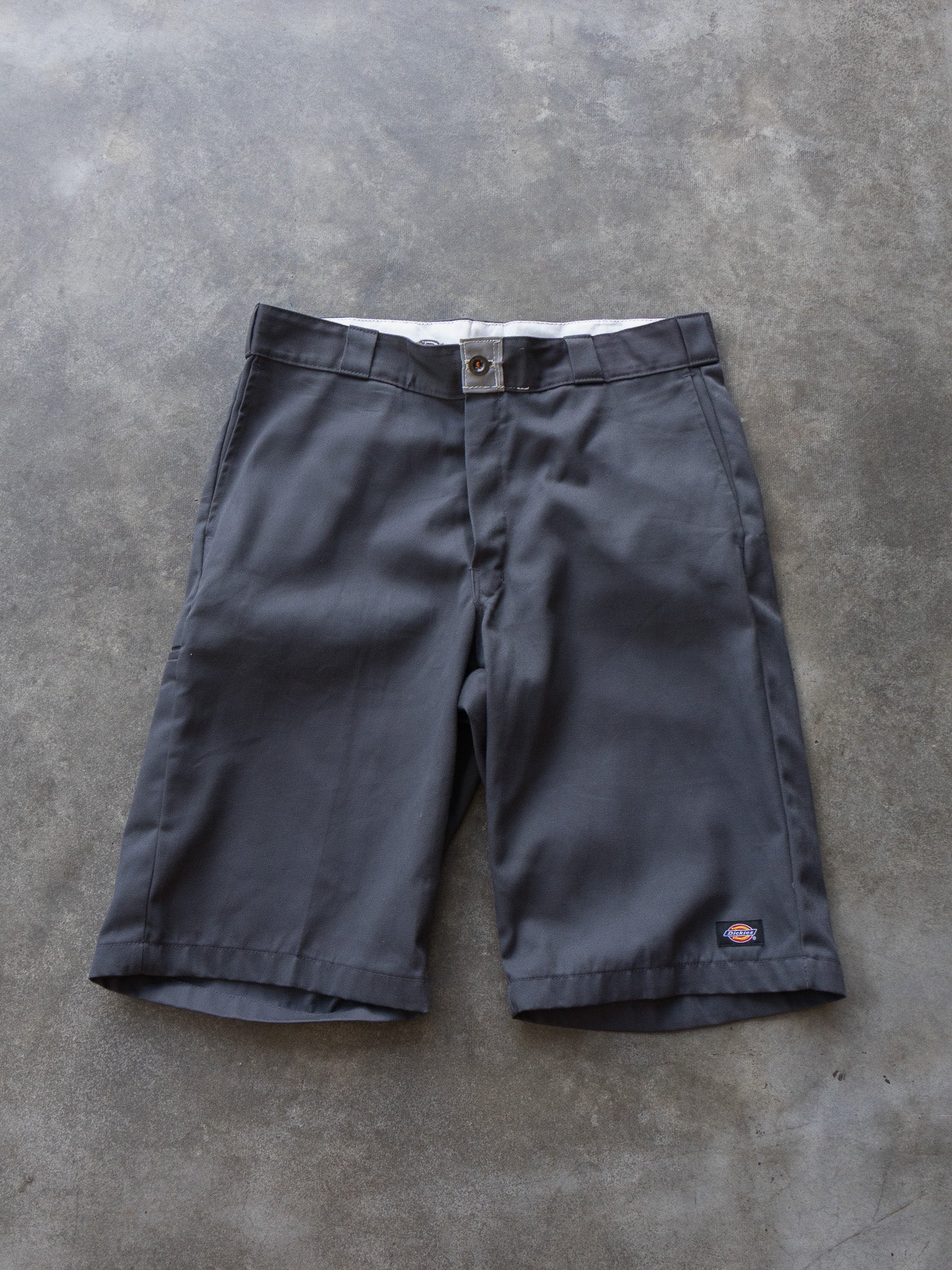 Vintage Grey Dickies Work Shorts (W36)