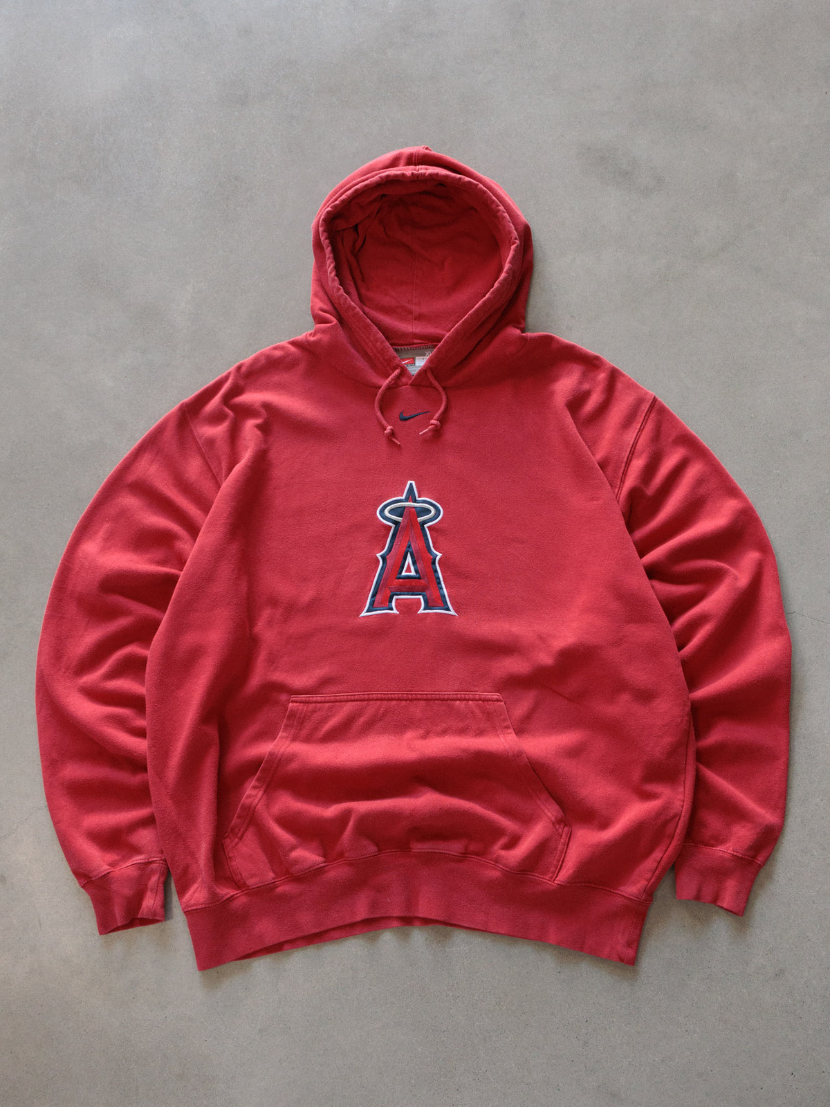 Vintage Red Los Angeles Angels Nike Hoodie (XL)