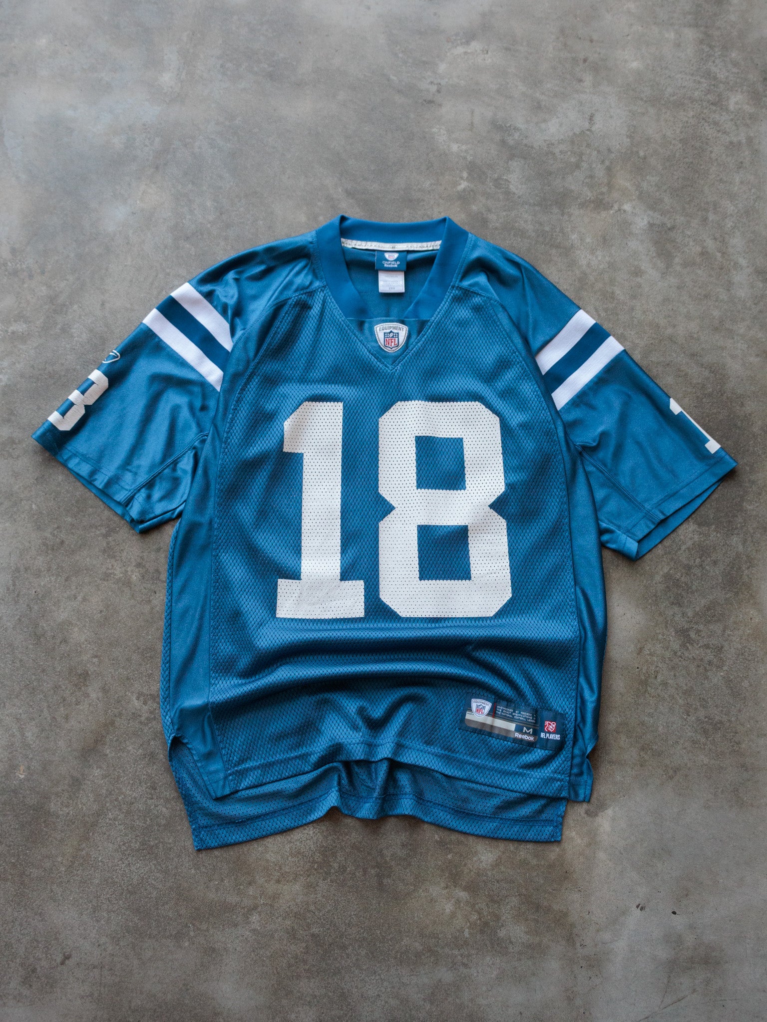 Vintage 00s Blue Indianapolis Colts Manning Jersey (M)
