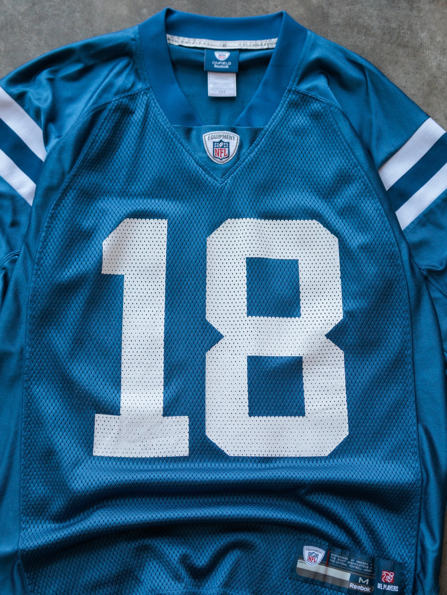 Vintage 00s Blue Indianapolis Colts Manning Jersey (M)