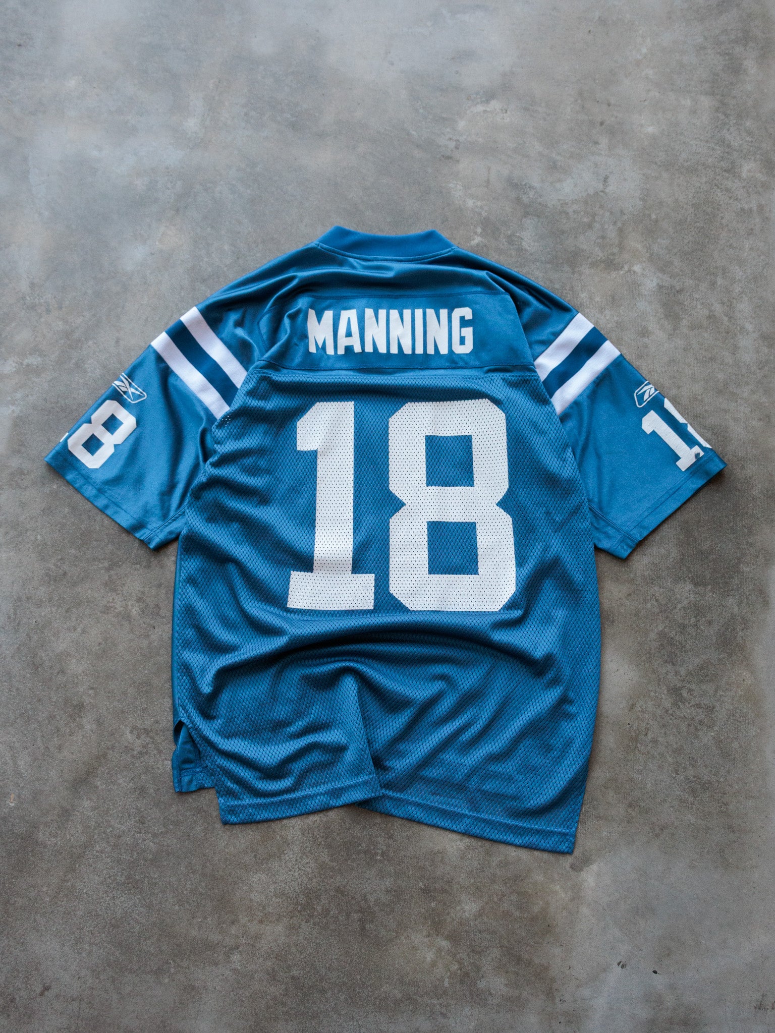 Vintage 00s Blue Indianapolis Colts Manning Jersey (M)