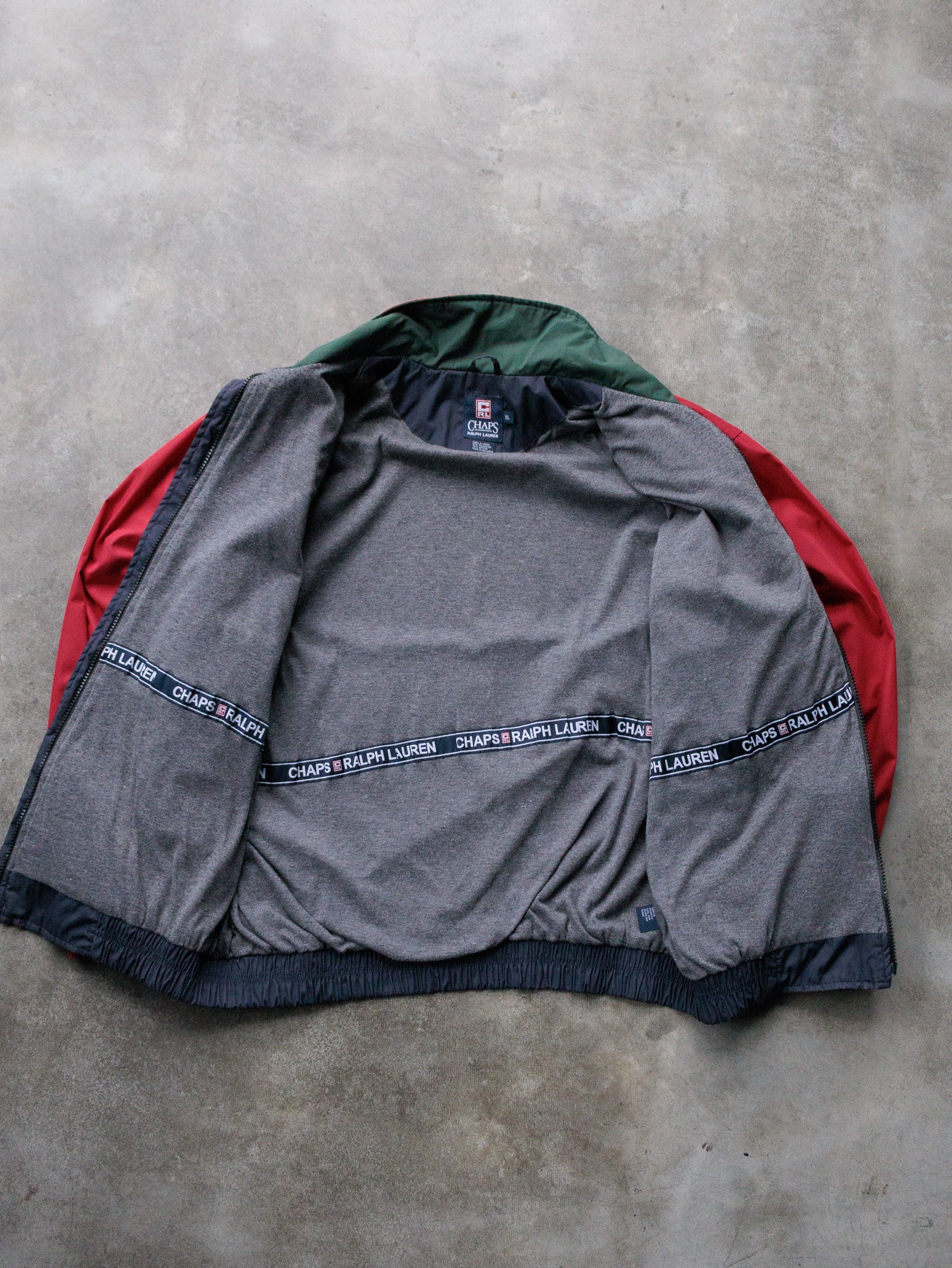 Vintage 90s Chaps Ralph Lauren Fleece-Lined Jacket (XL)