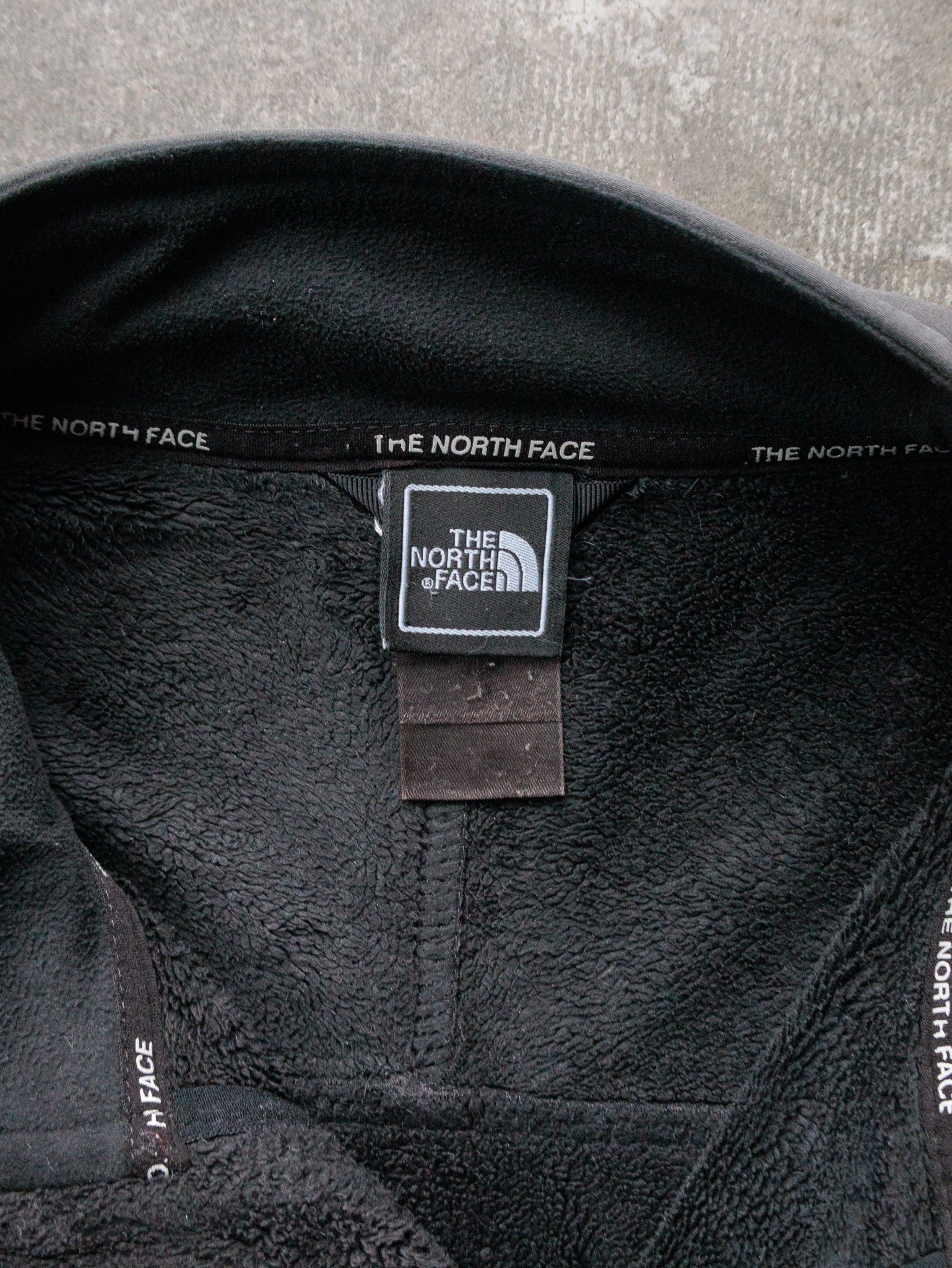 Vintage Grey The North Face Fleece-Lined Softshell Jacket (M)