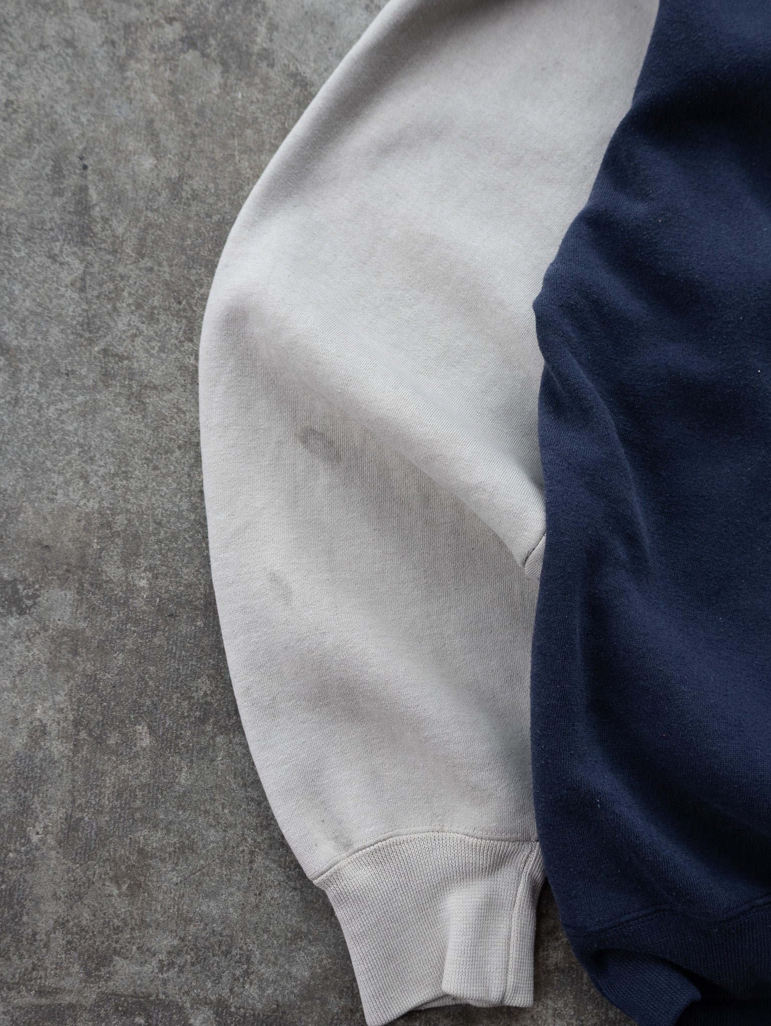 Vintage 90s Navy & Grey Mickey Mouse Hoodie (L)