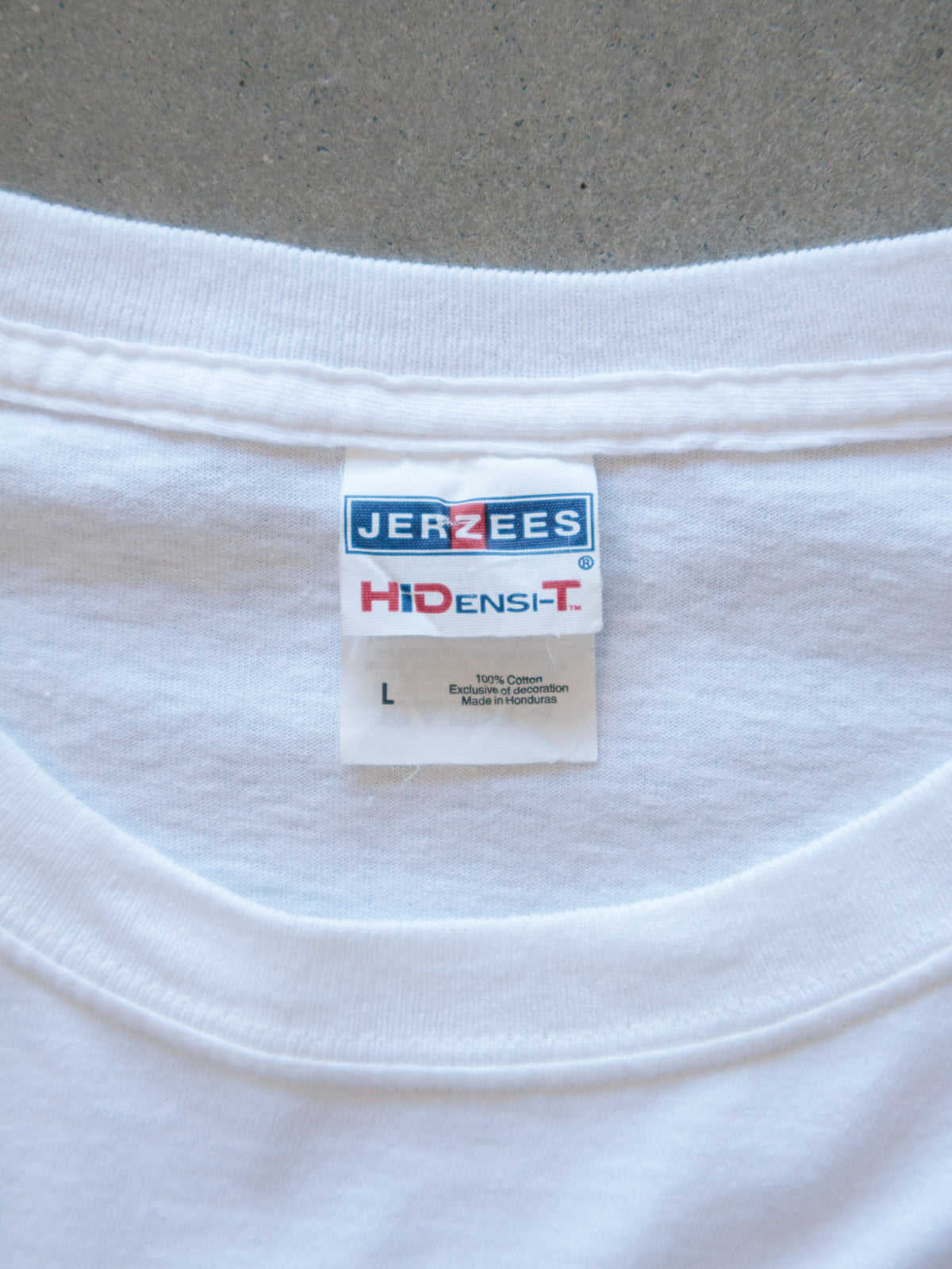 Vintage 00s White University of Wisconsin Tee (L)