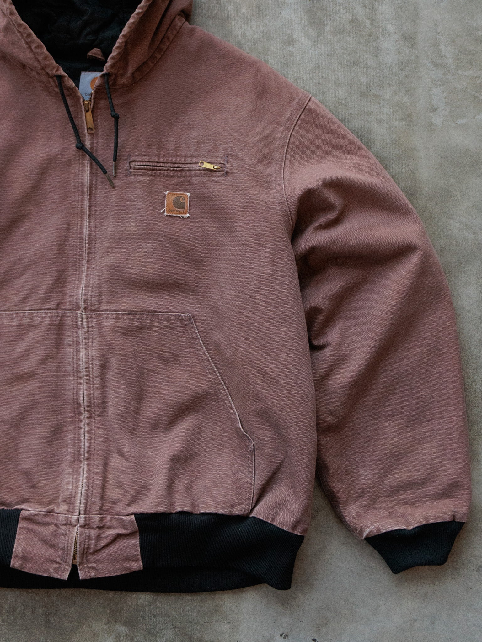 Vintage Pink Carhartt Active Jacket (2XL)