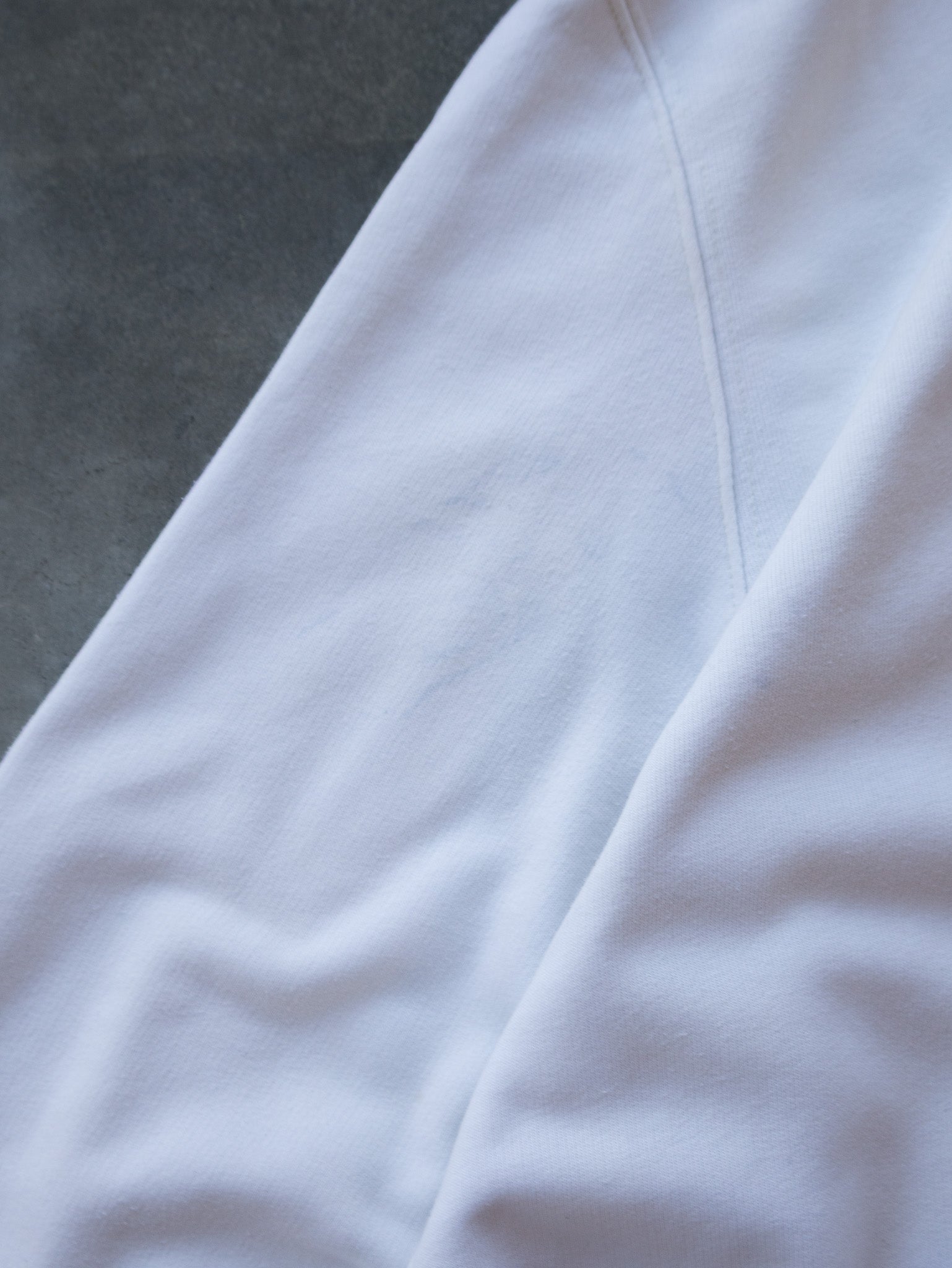 Vintage White Nike Swoosh Sweatshirt (L)