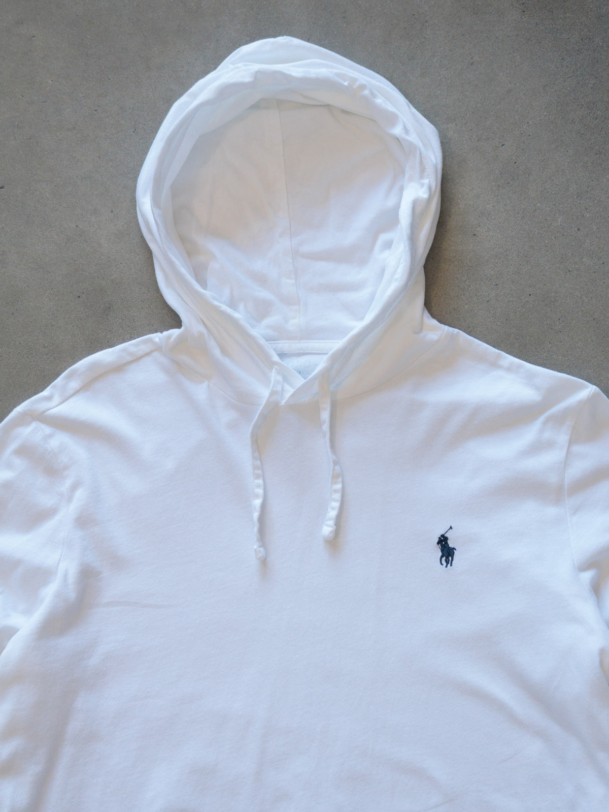 White Polo Ralph Lauren Hoodie (-)