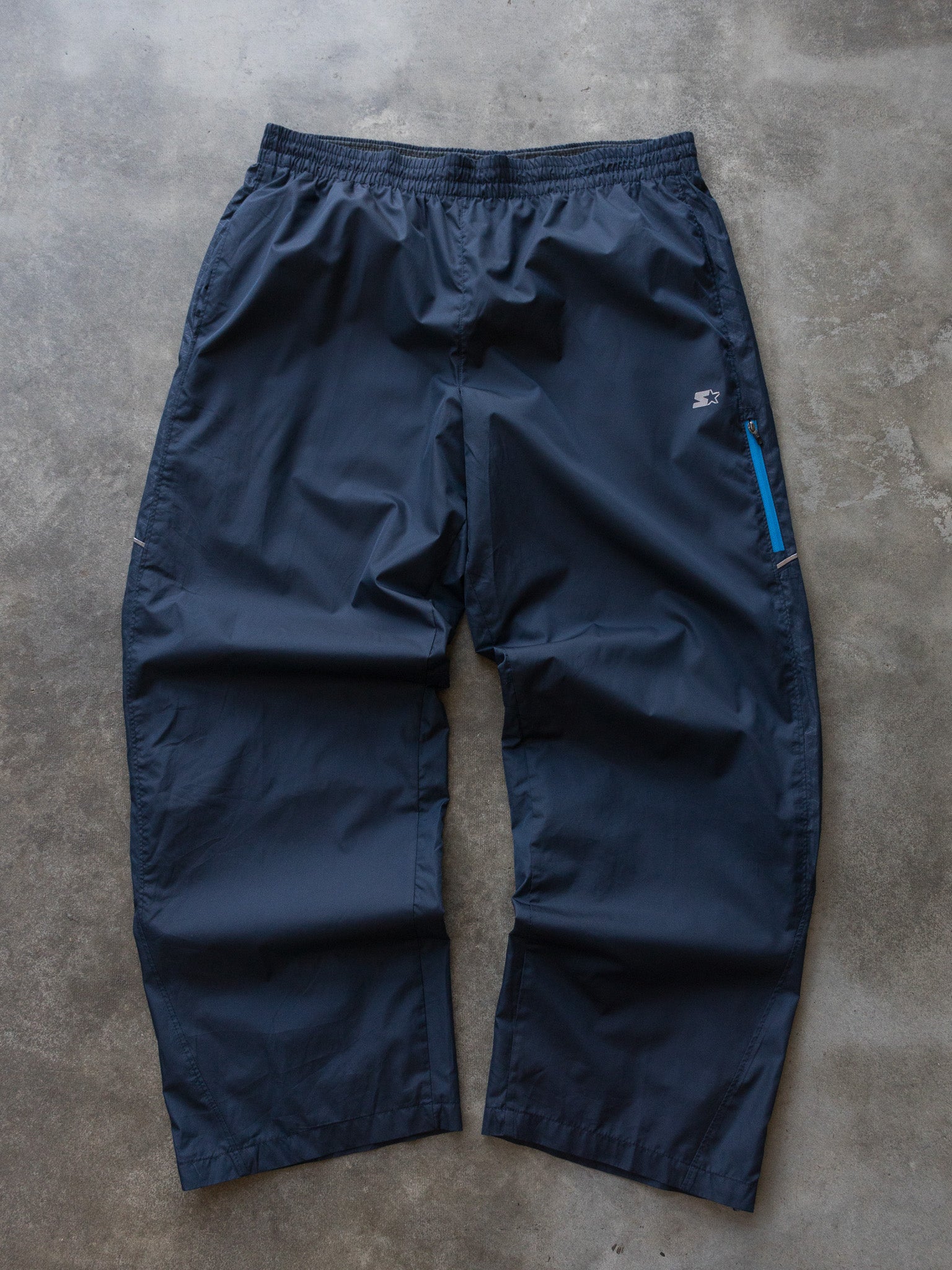 Vintage Navy & Blue Starter Track Pants (L)
