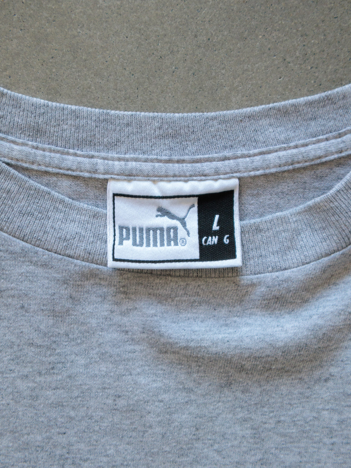 Vintage Grey Puma 7UP Tee (L)