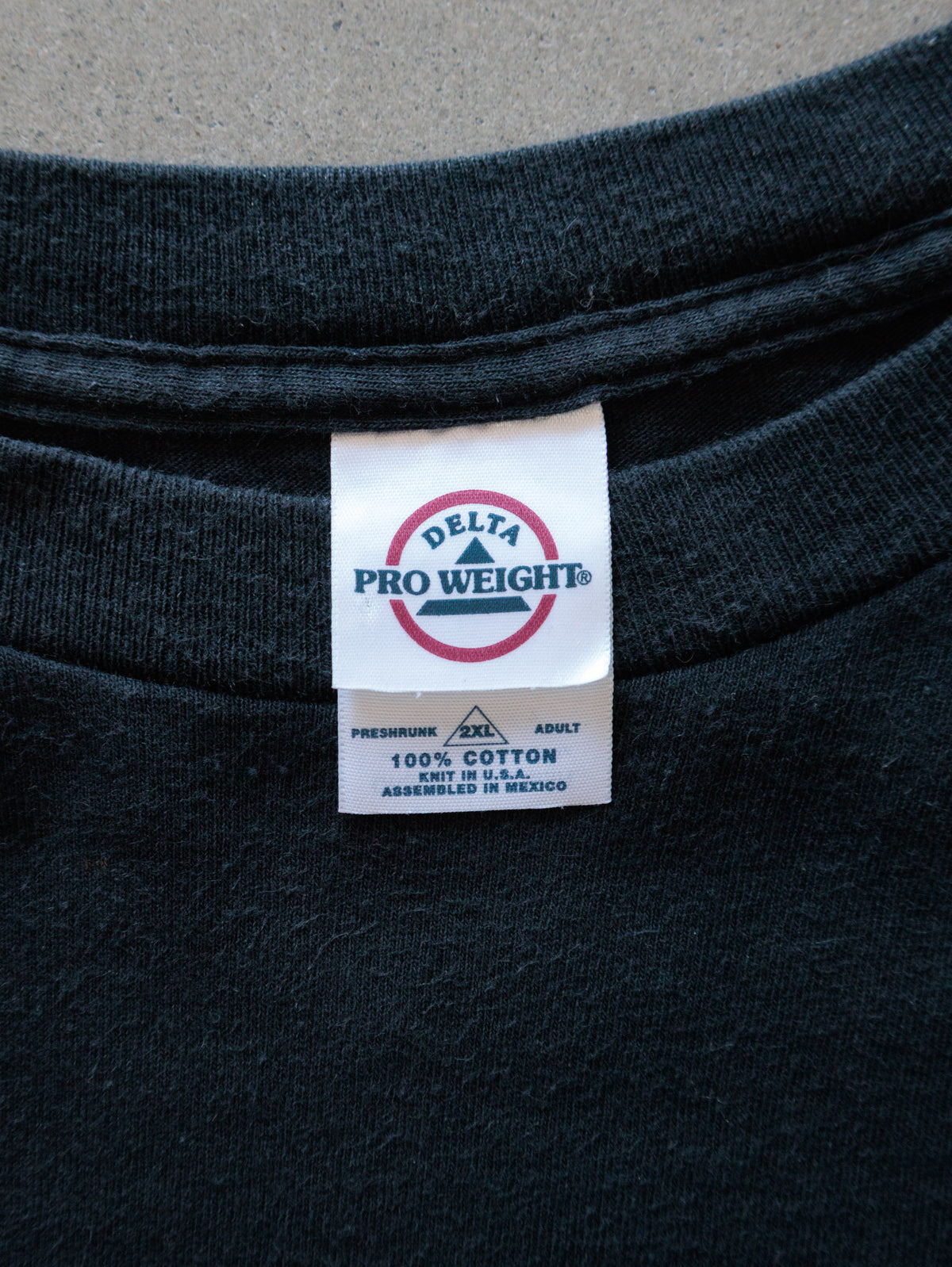 Vintage 00s Black Popeye Chopper Tee (2XL)