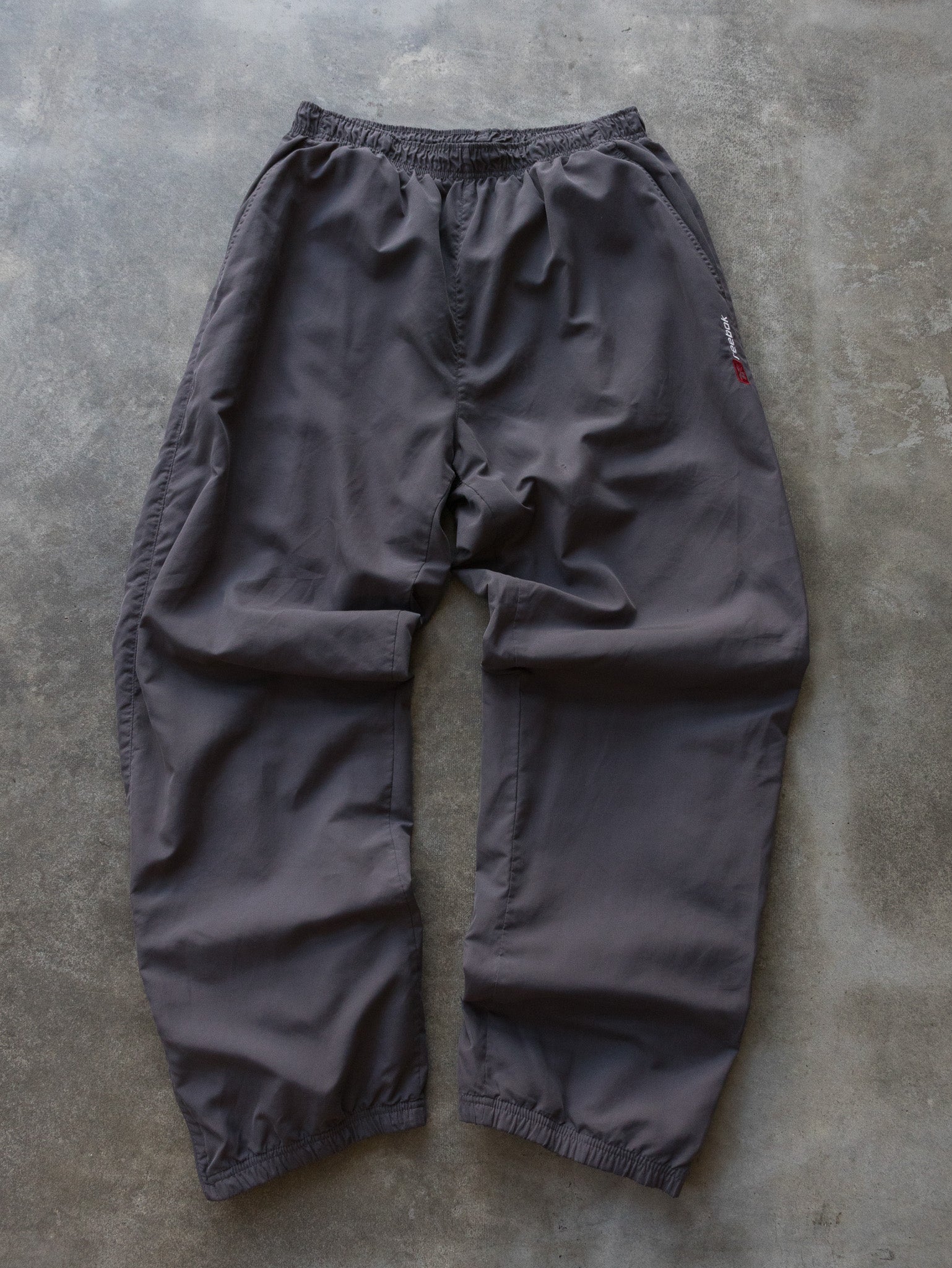 Vintage Grey Reebok Track Pants (XL)