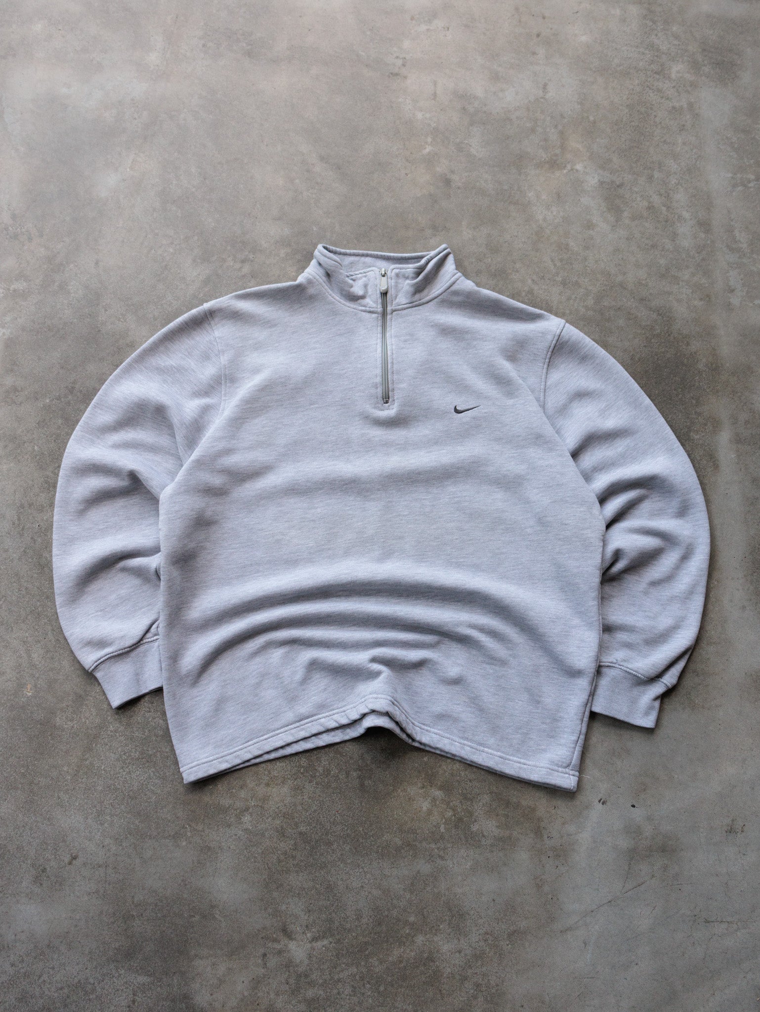 Vintage Grey Nike Quarter Zip (M)