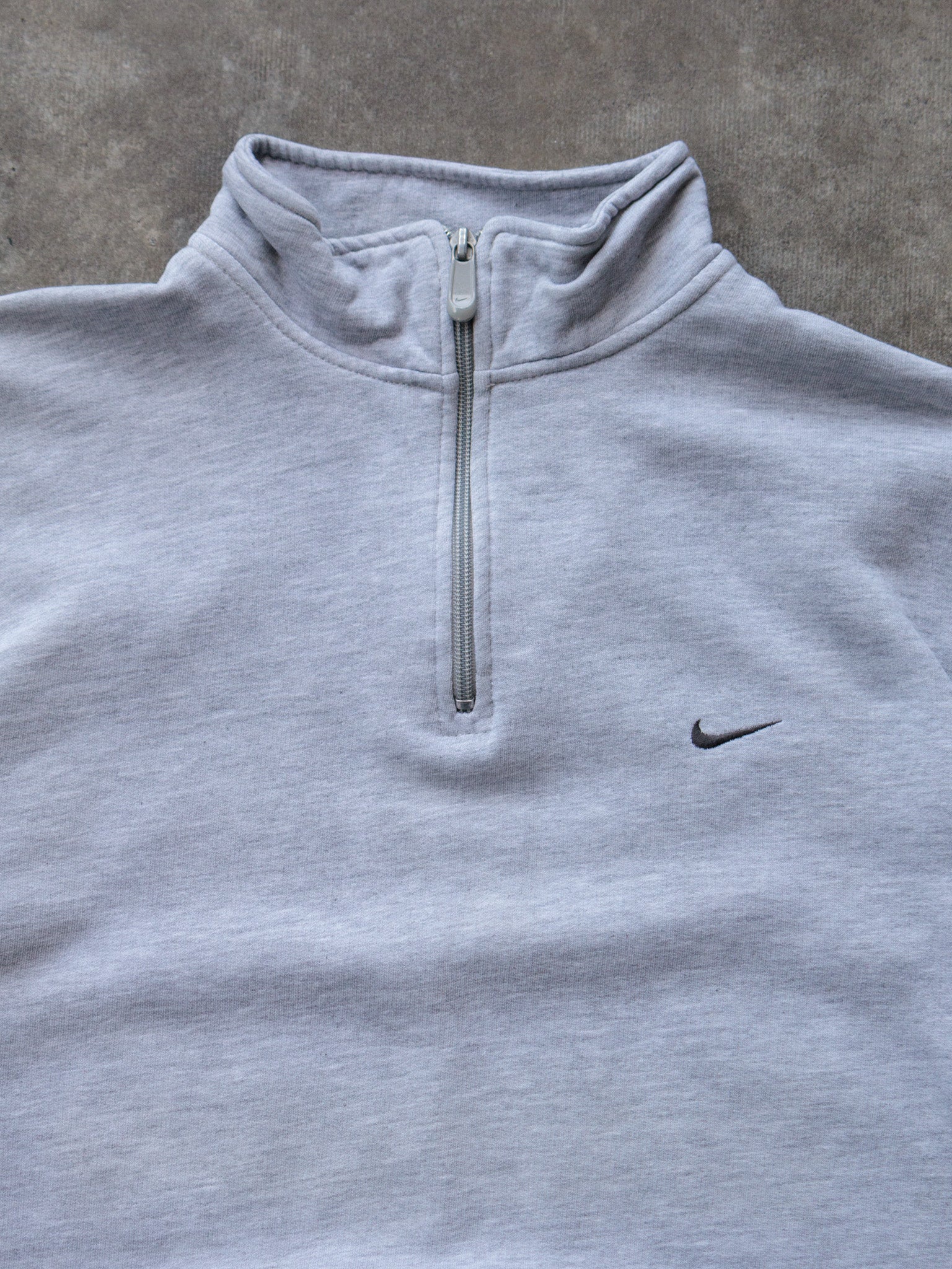 Vintage Grey Nike Quarter Zip (M)