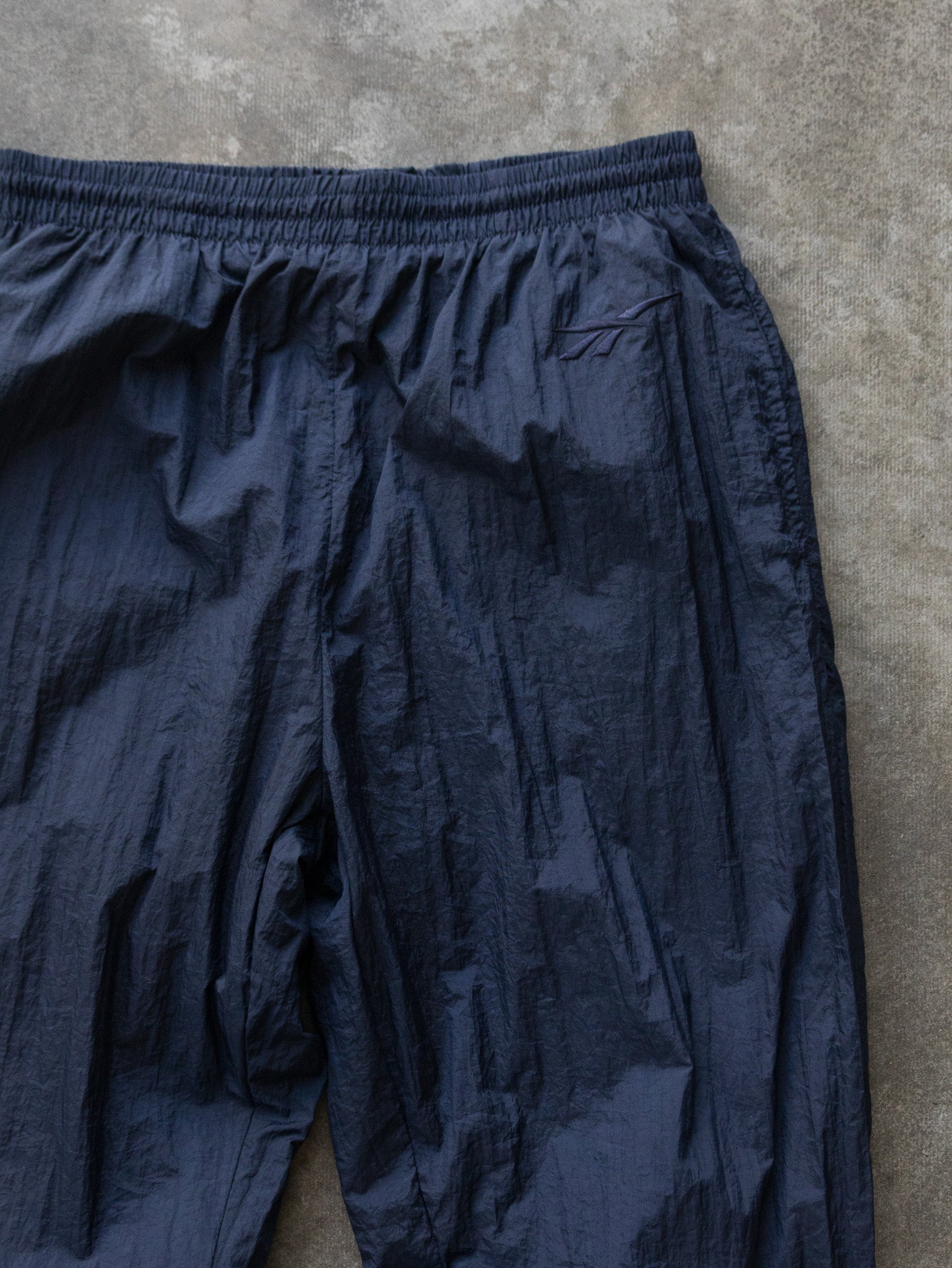 Vintage 90s Navy Reebok Track Pants (M)