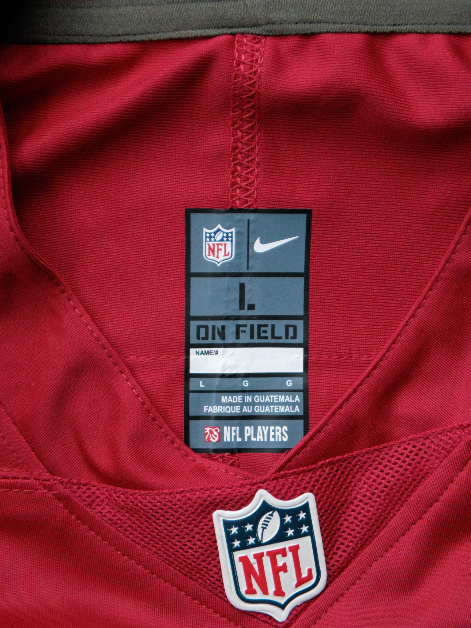 Red Nike Kansas City Chiefs Patrick Mahomes NFL Jersey (L)