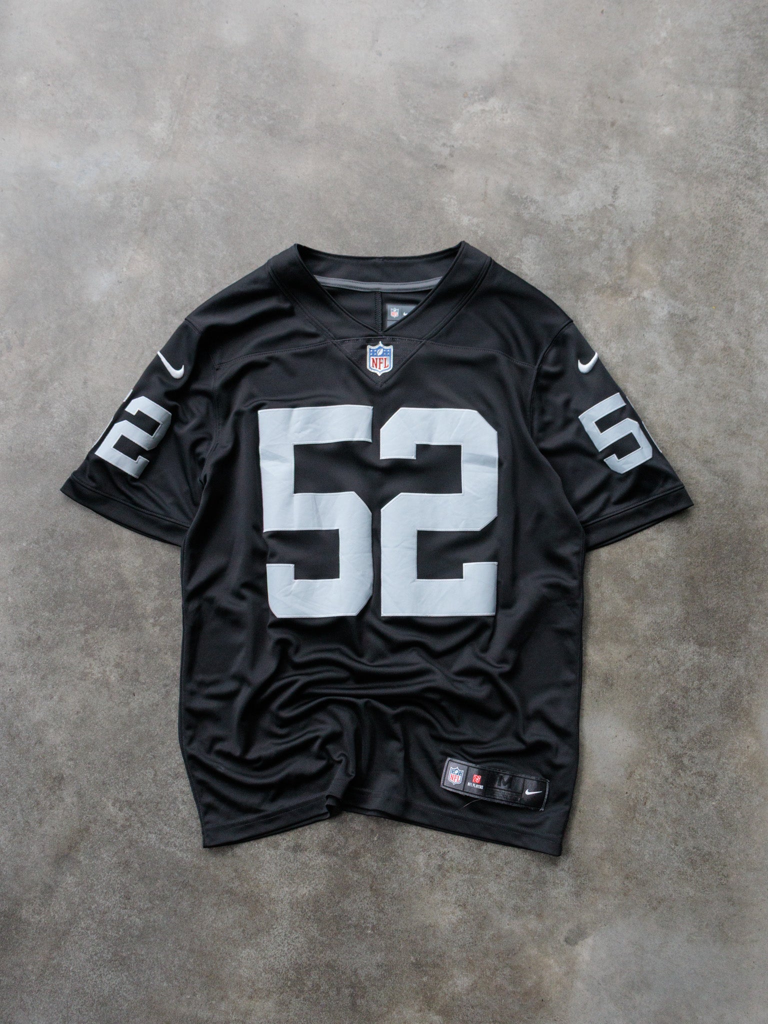 Black Nike Oakland Raiders Khalil Mack NFL Jersey (M)