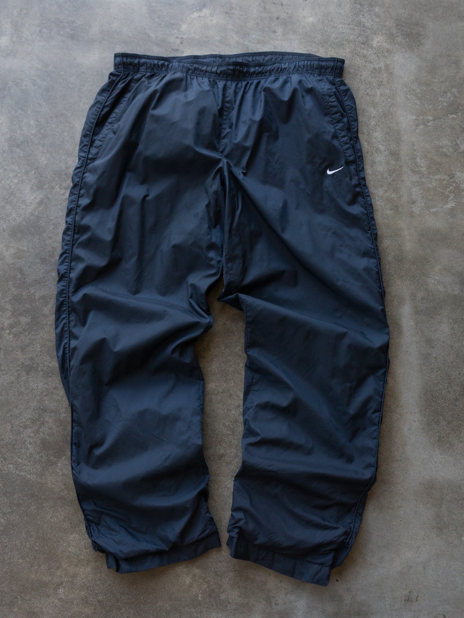 Vintage 00s Navy Nike Track Pants (2XL)