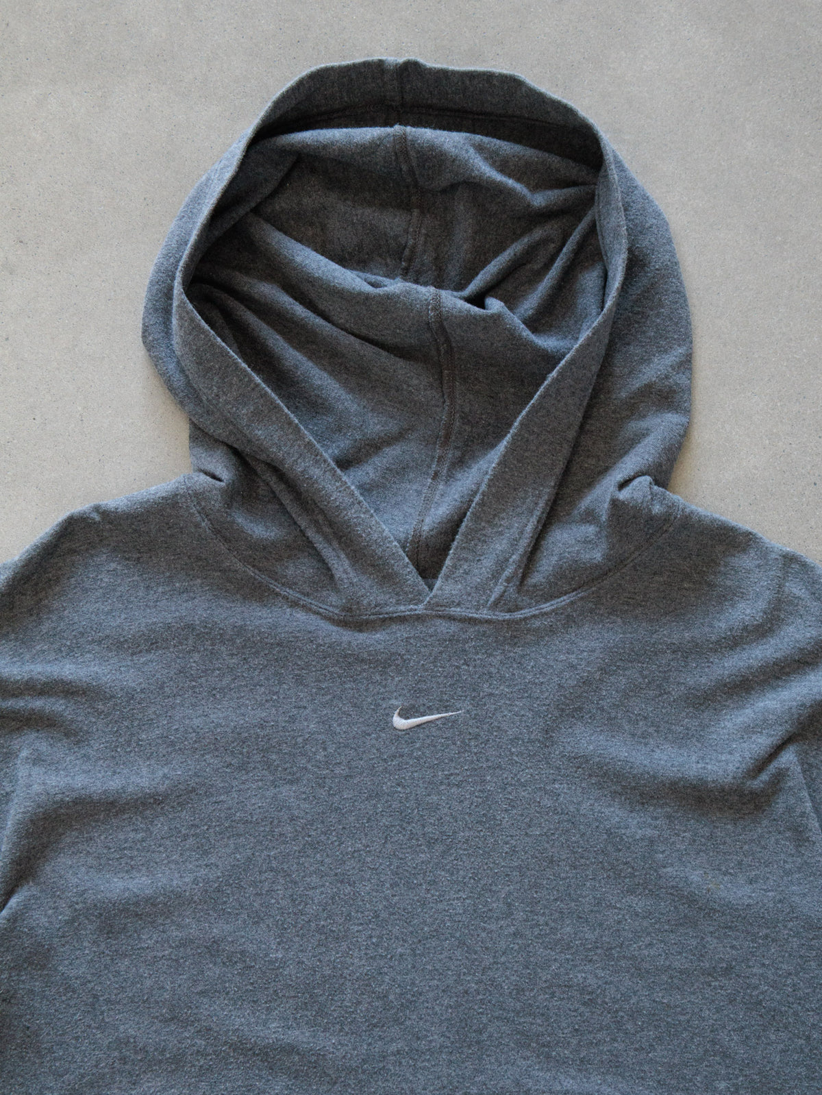 Vintage 00s Grey Nike Hoodie (XL)