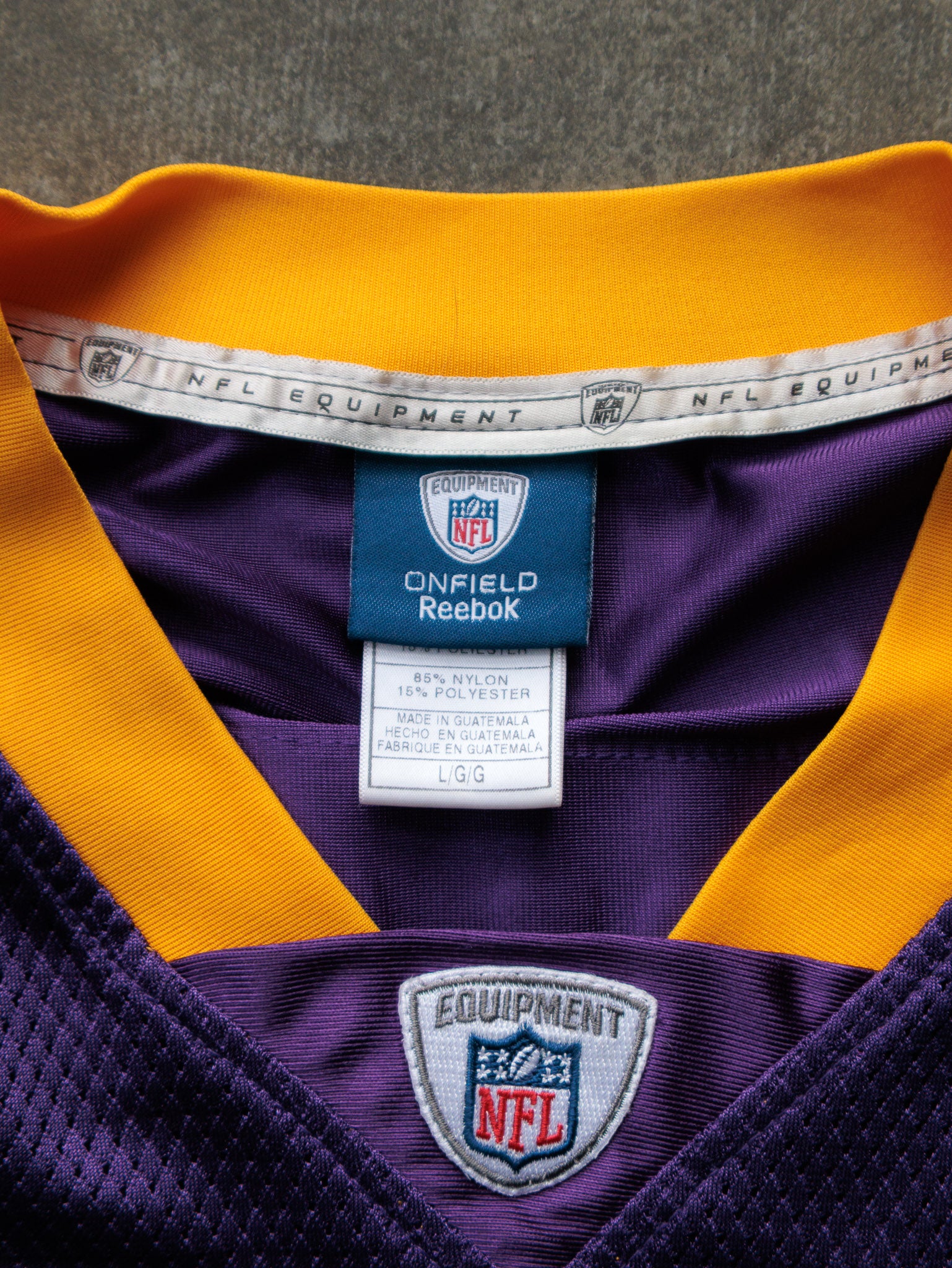 Vintage 00s Reebok Minnesota Vikings Donovan McNabb NFL Jersey (L)