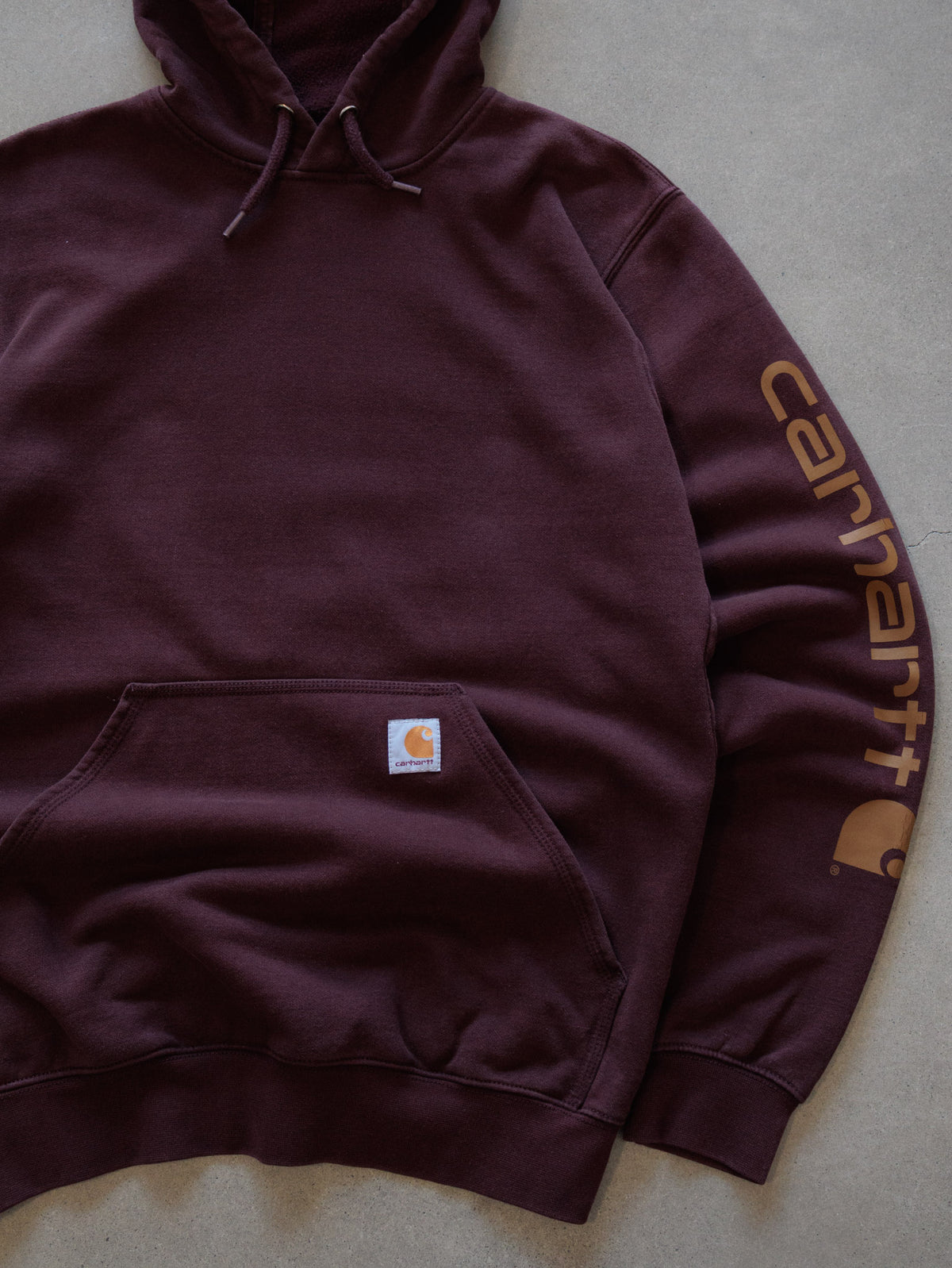 Vintage Red Carhartt Hoodie (S)