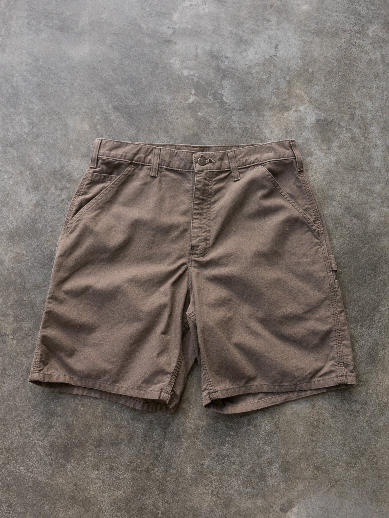 Vintage Brown Carhartt Carpenter Shorts (W32)